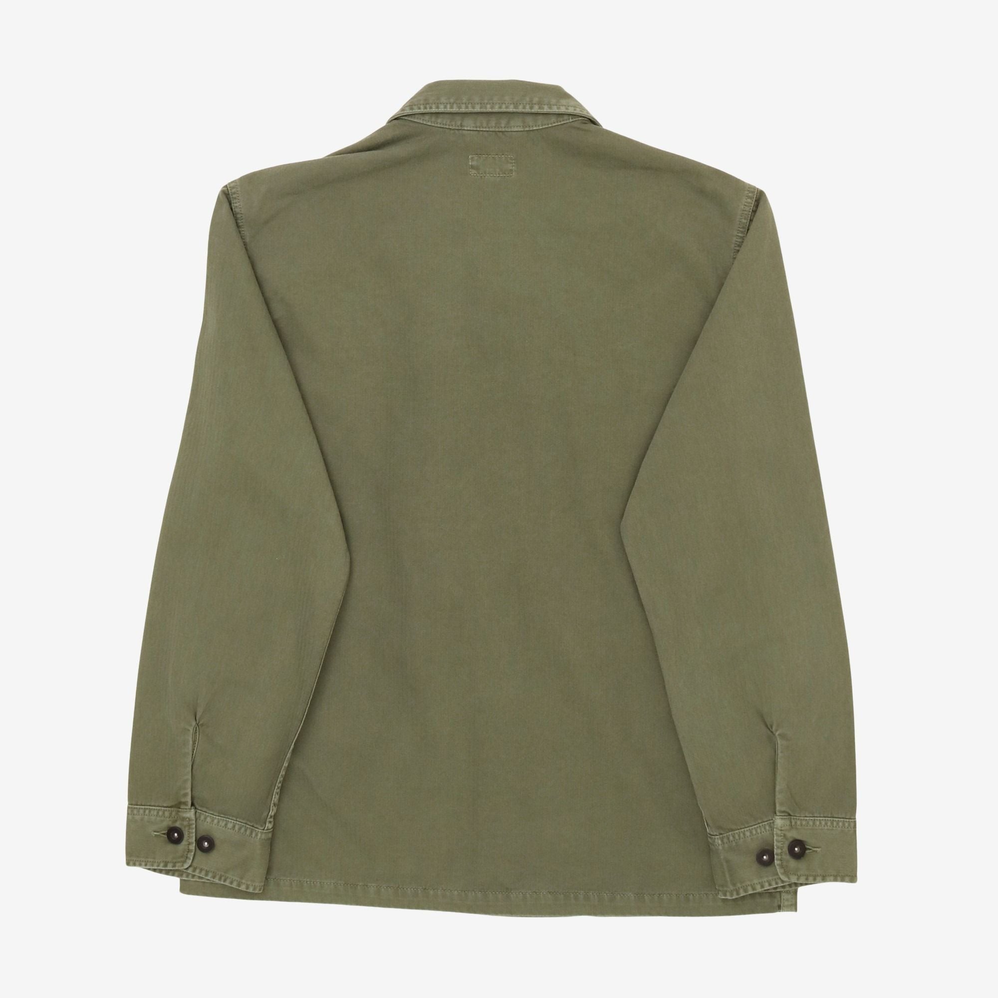 Dar Herringbone Overshirt