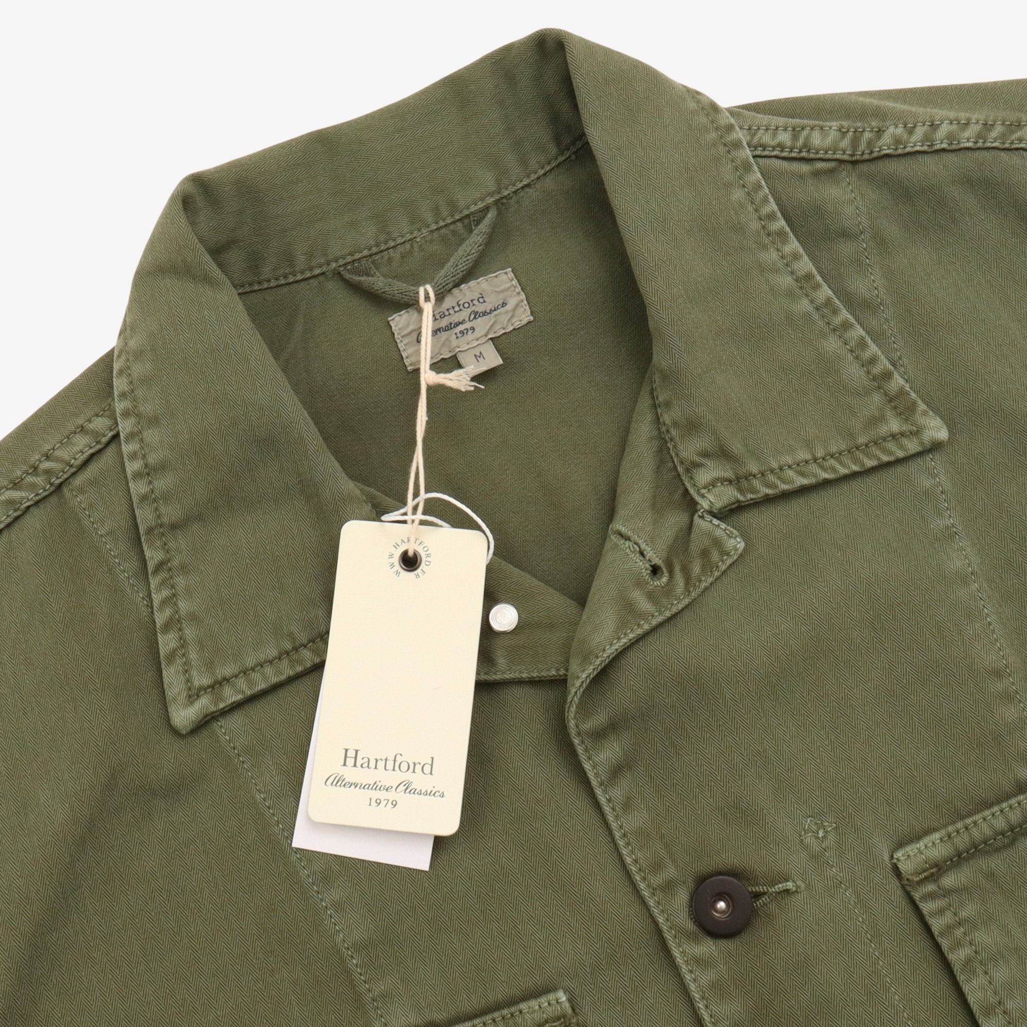 Dar Herringbone Overshirt