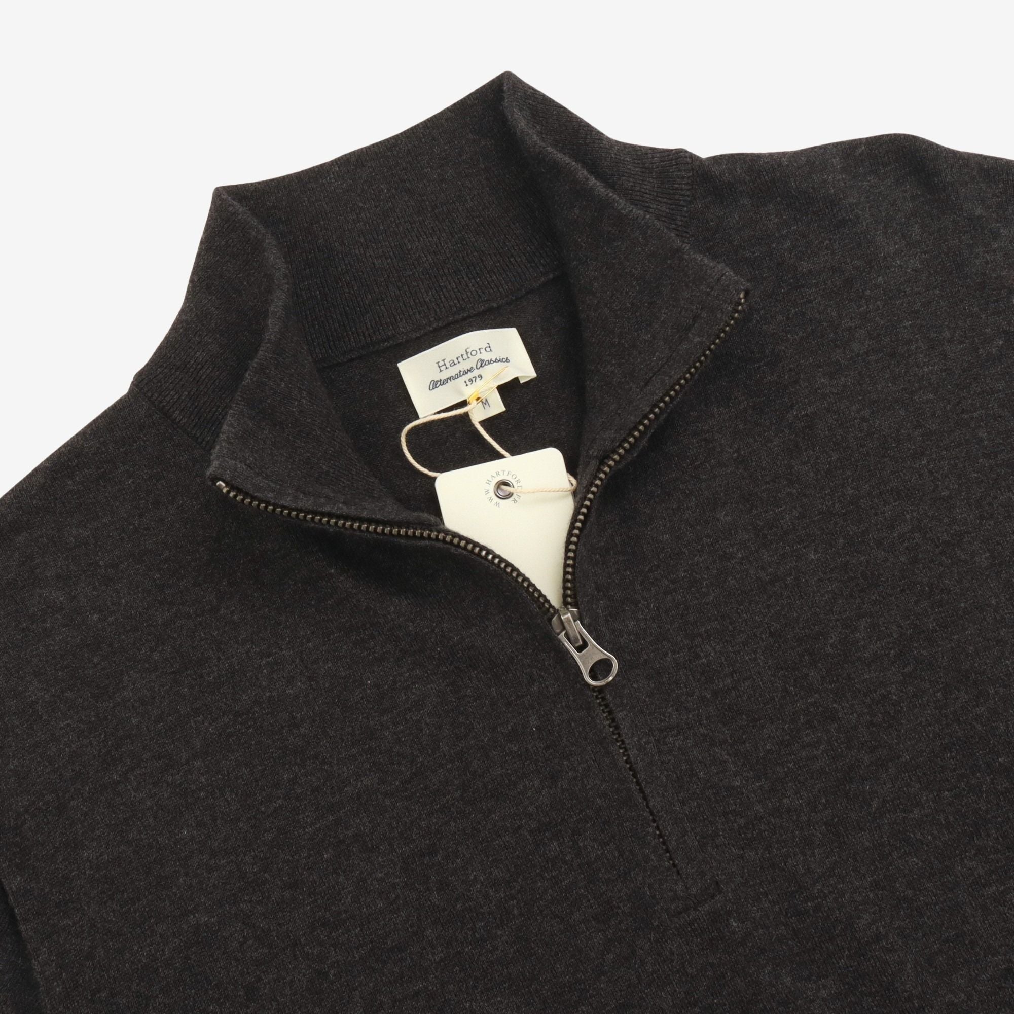 Trucker Half Zip Sweater