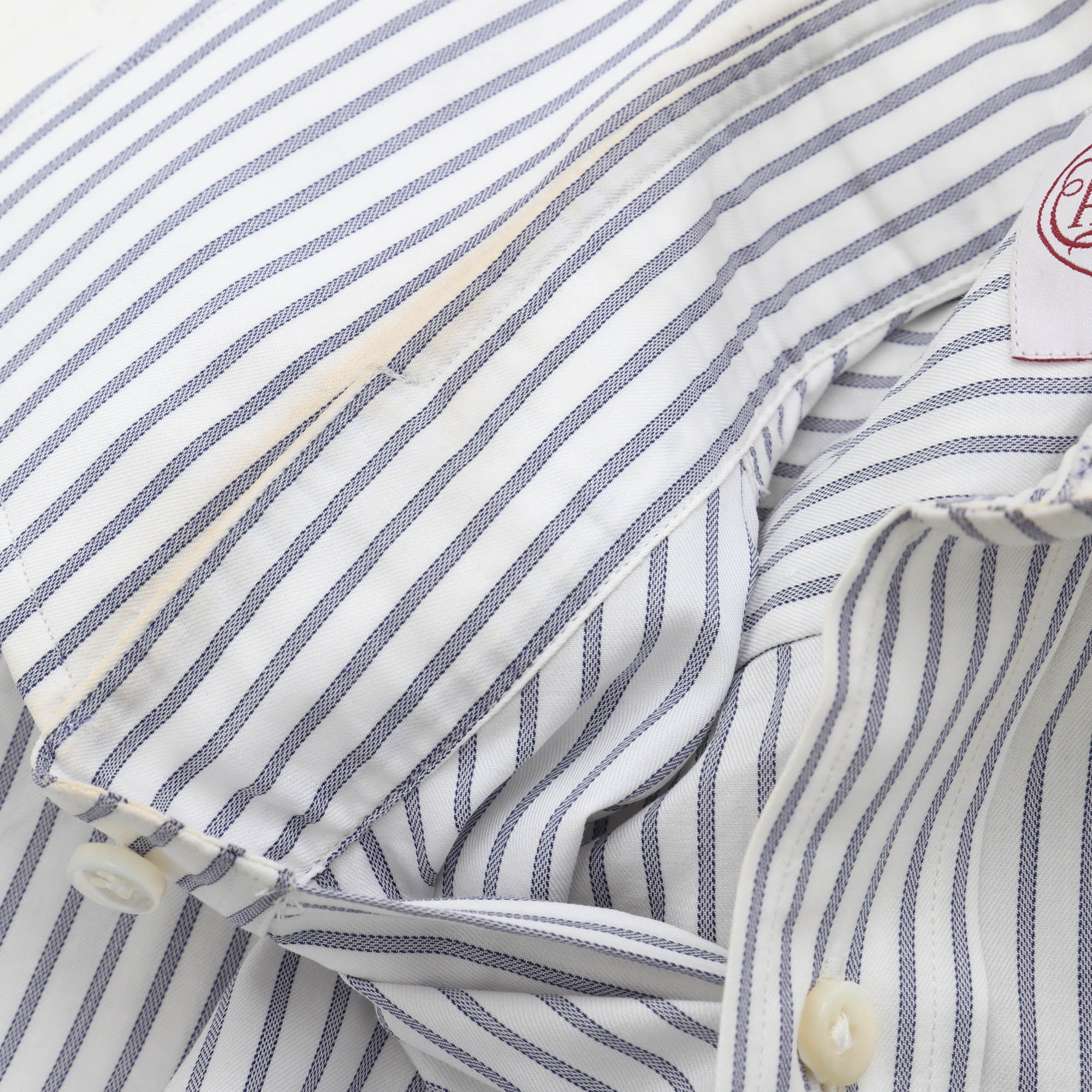 Bespoke Spread Collar Bengal Stripe Shirt