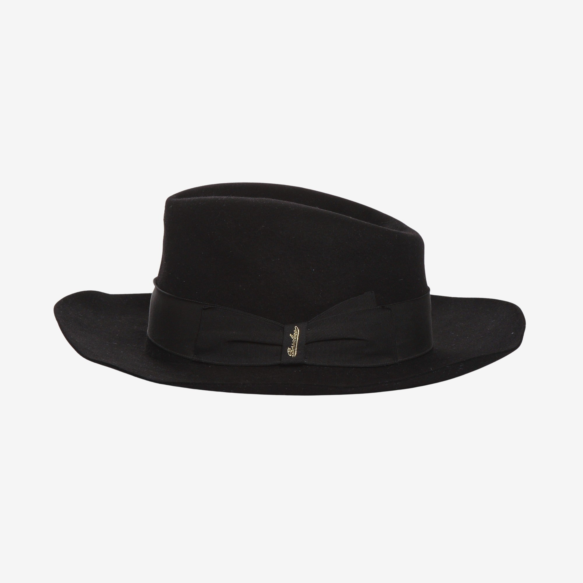 Beaver Brushed Felt Wide Brim Hat