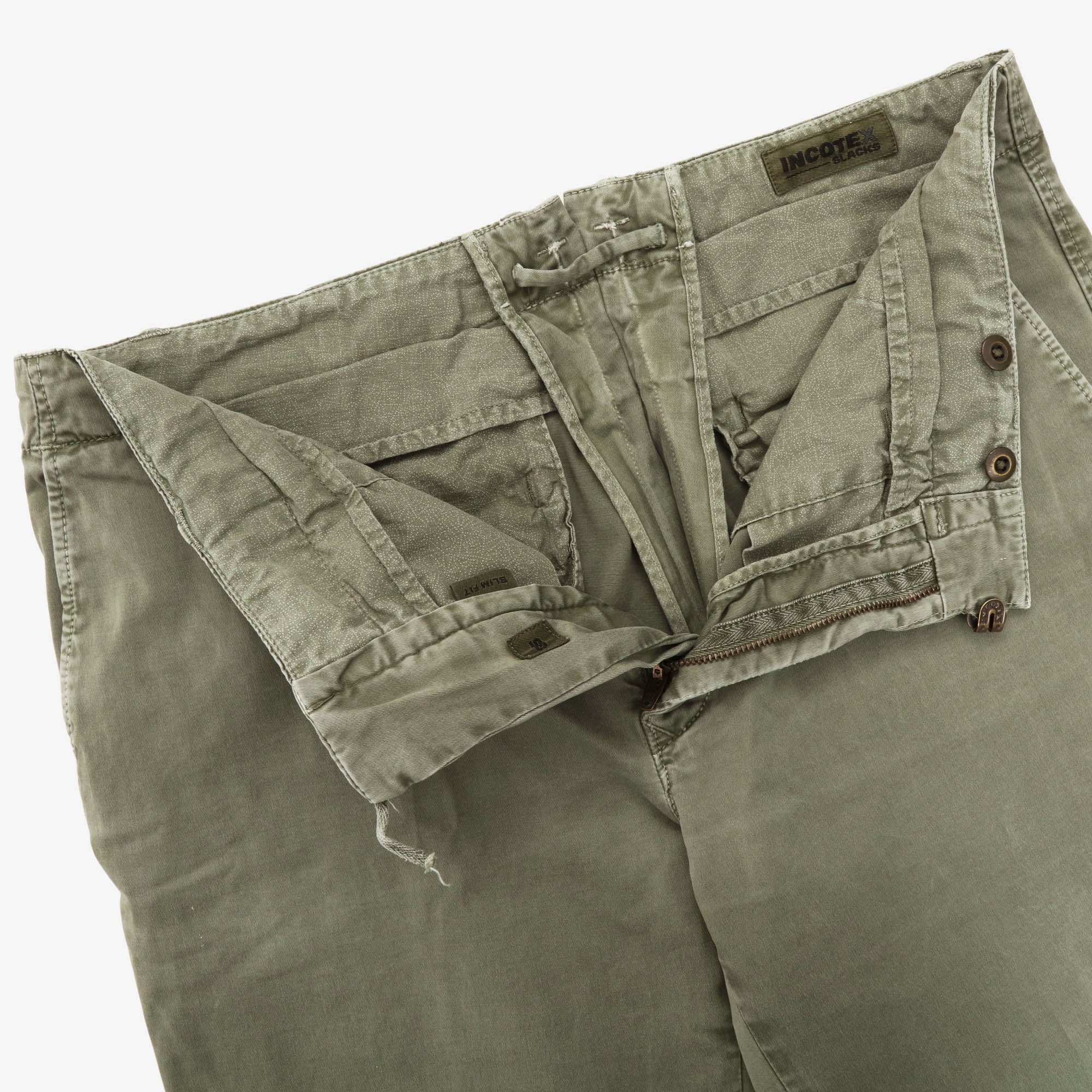 Slim Fit Slacks (35W X 26.5L)