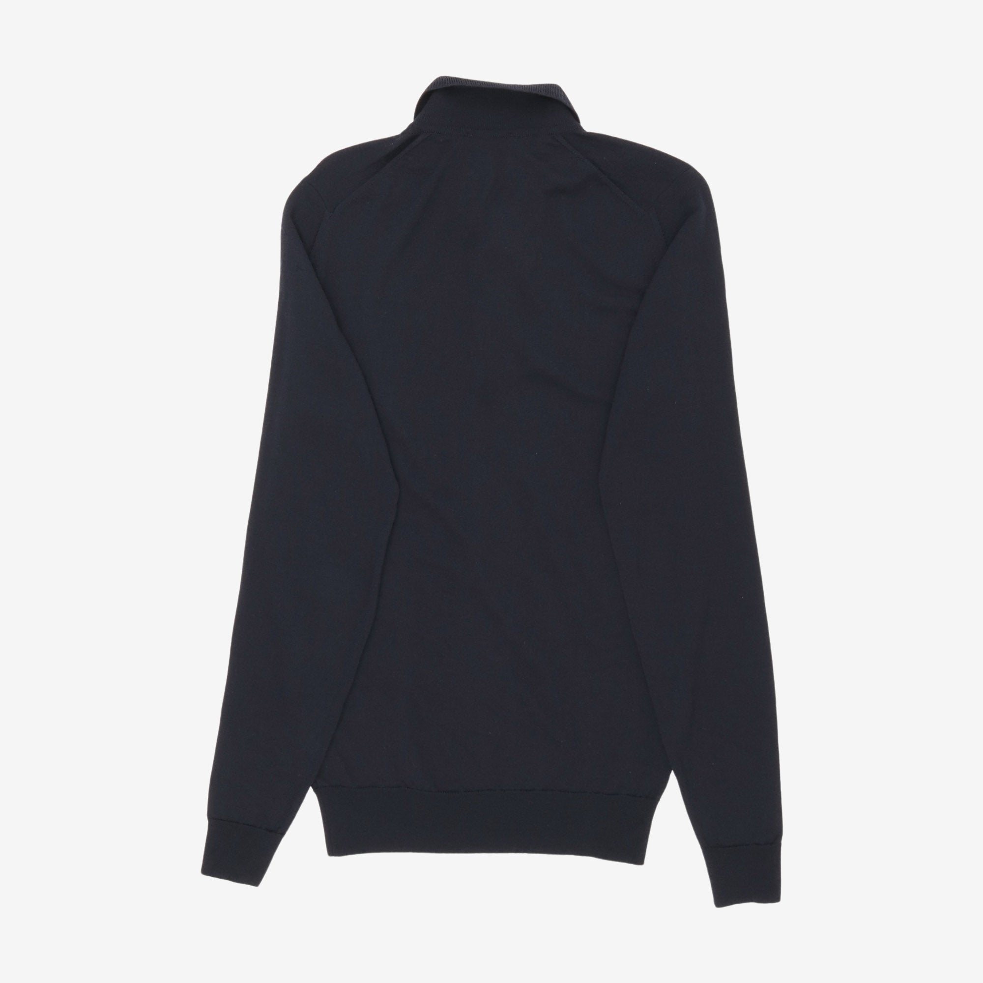 Wool Knitted Polo Shirt