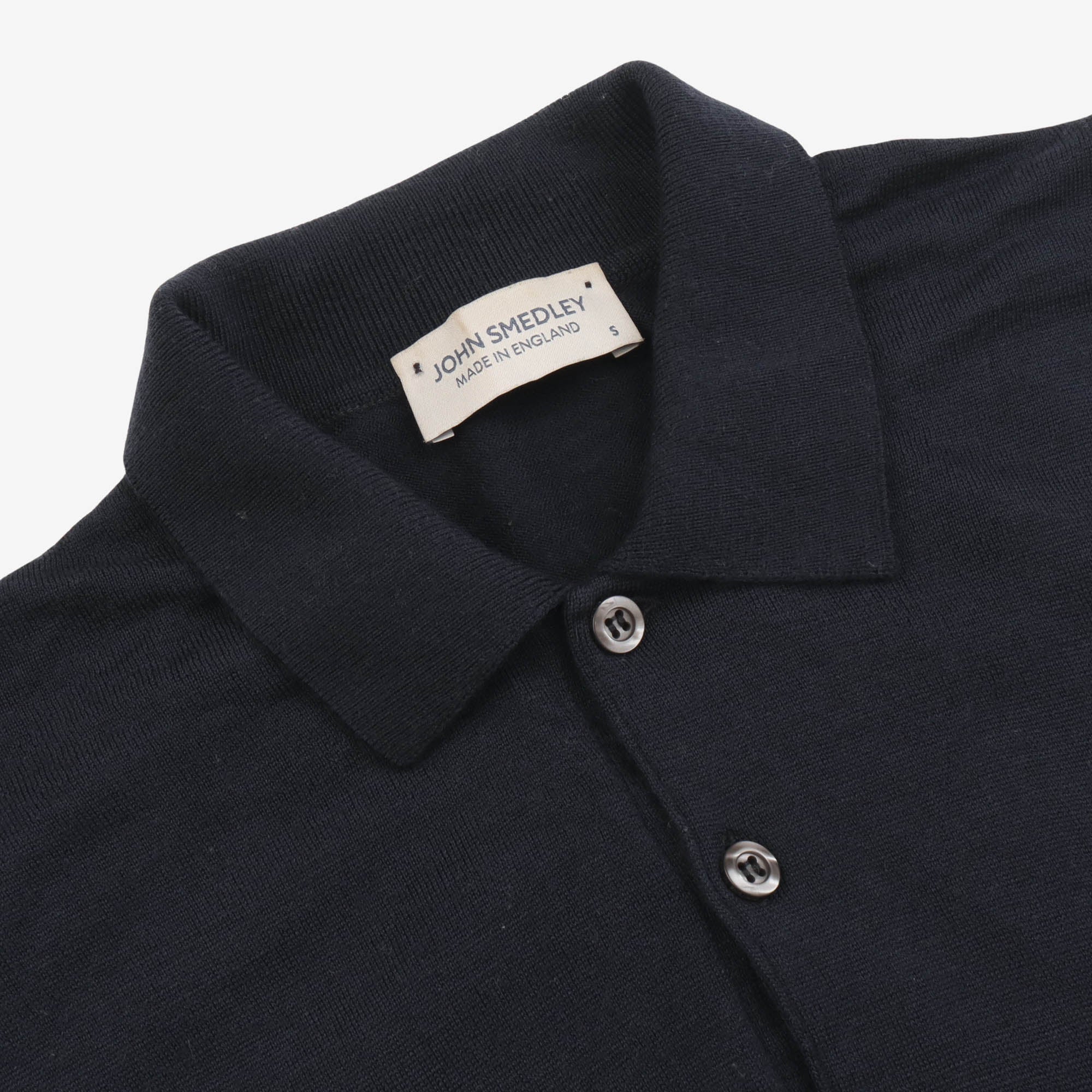 Wool Knitted Polo Shirt