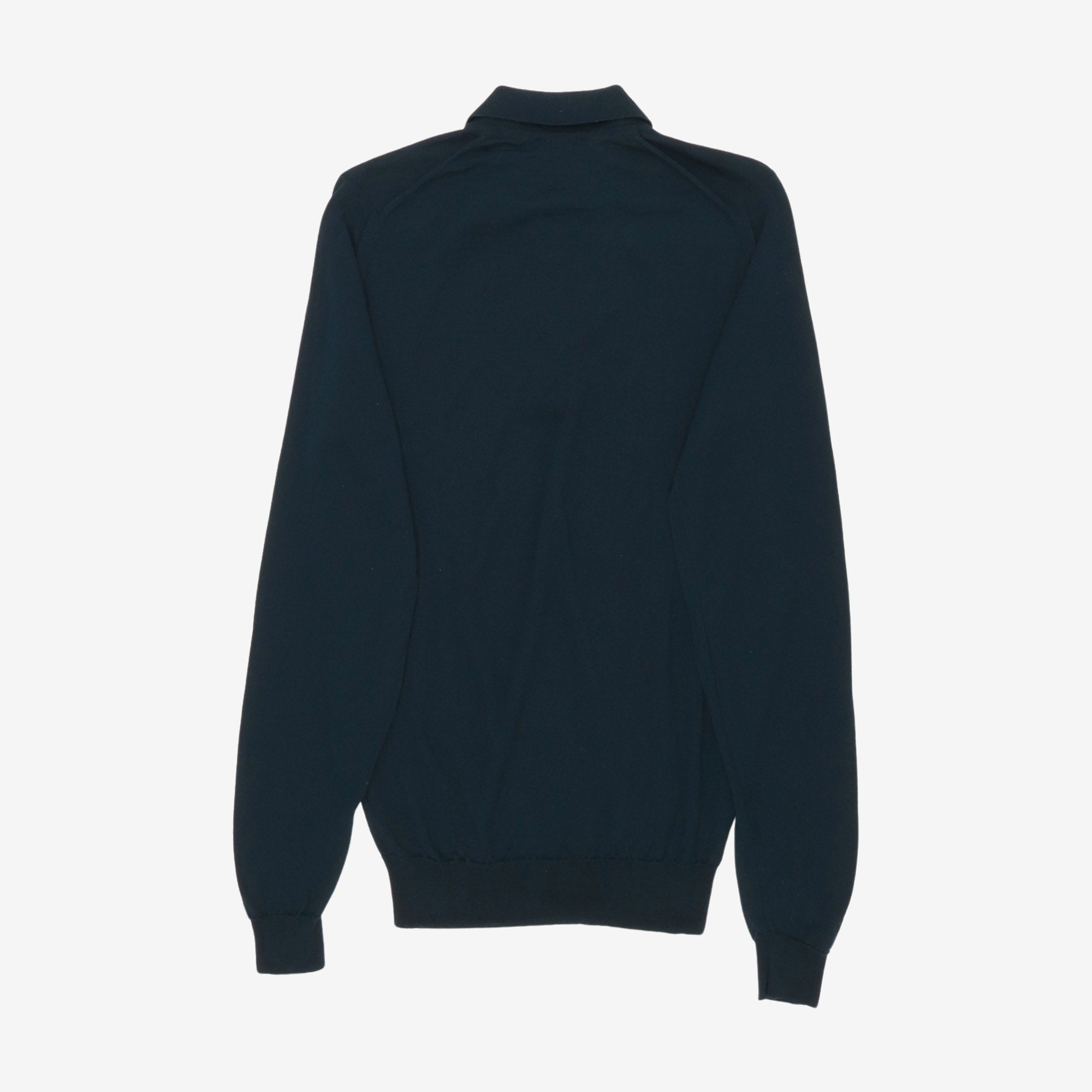 Wool Knitted Polo Shirt