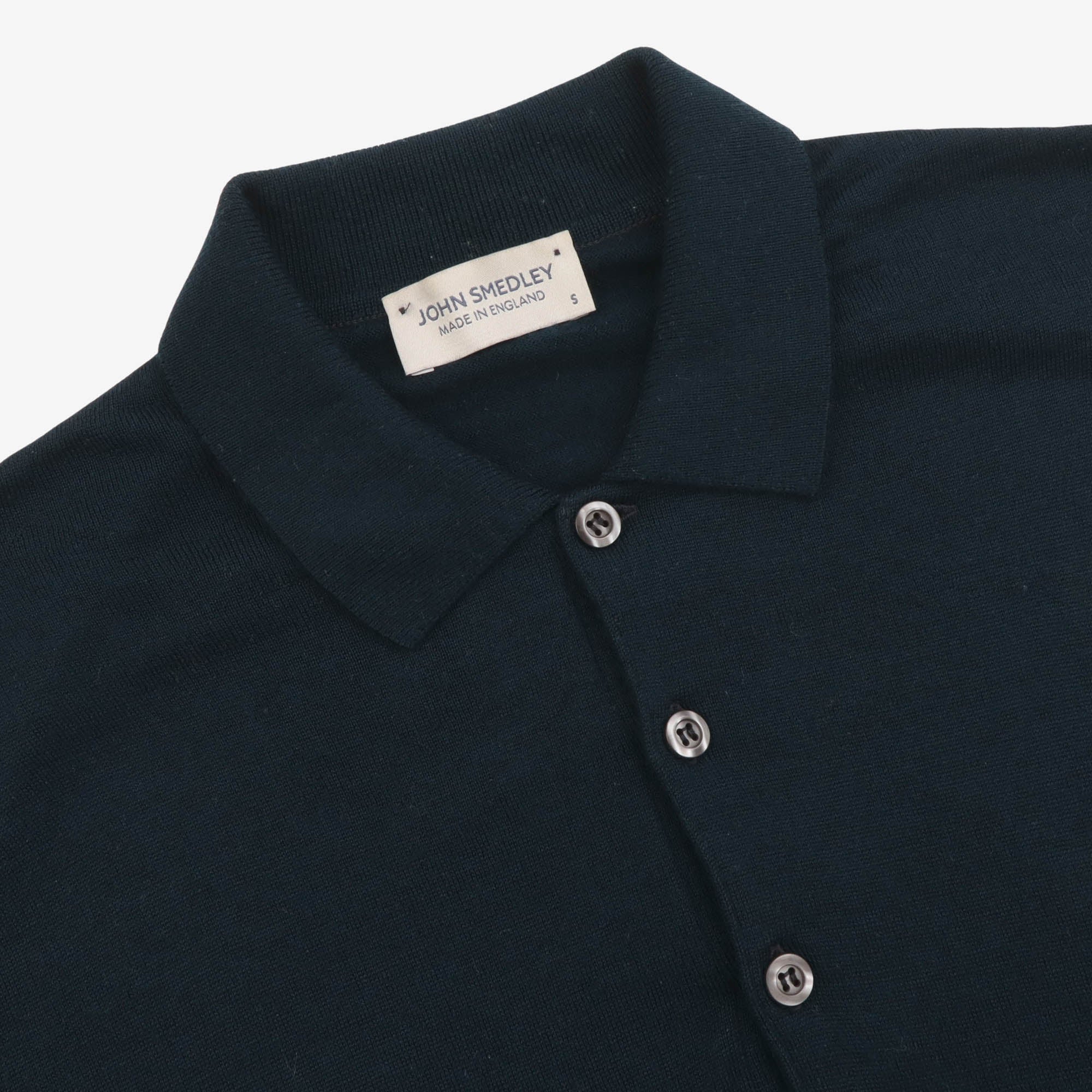 Wool Knitted Polo Shirt