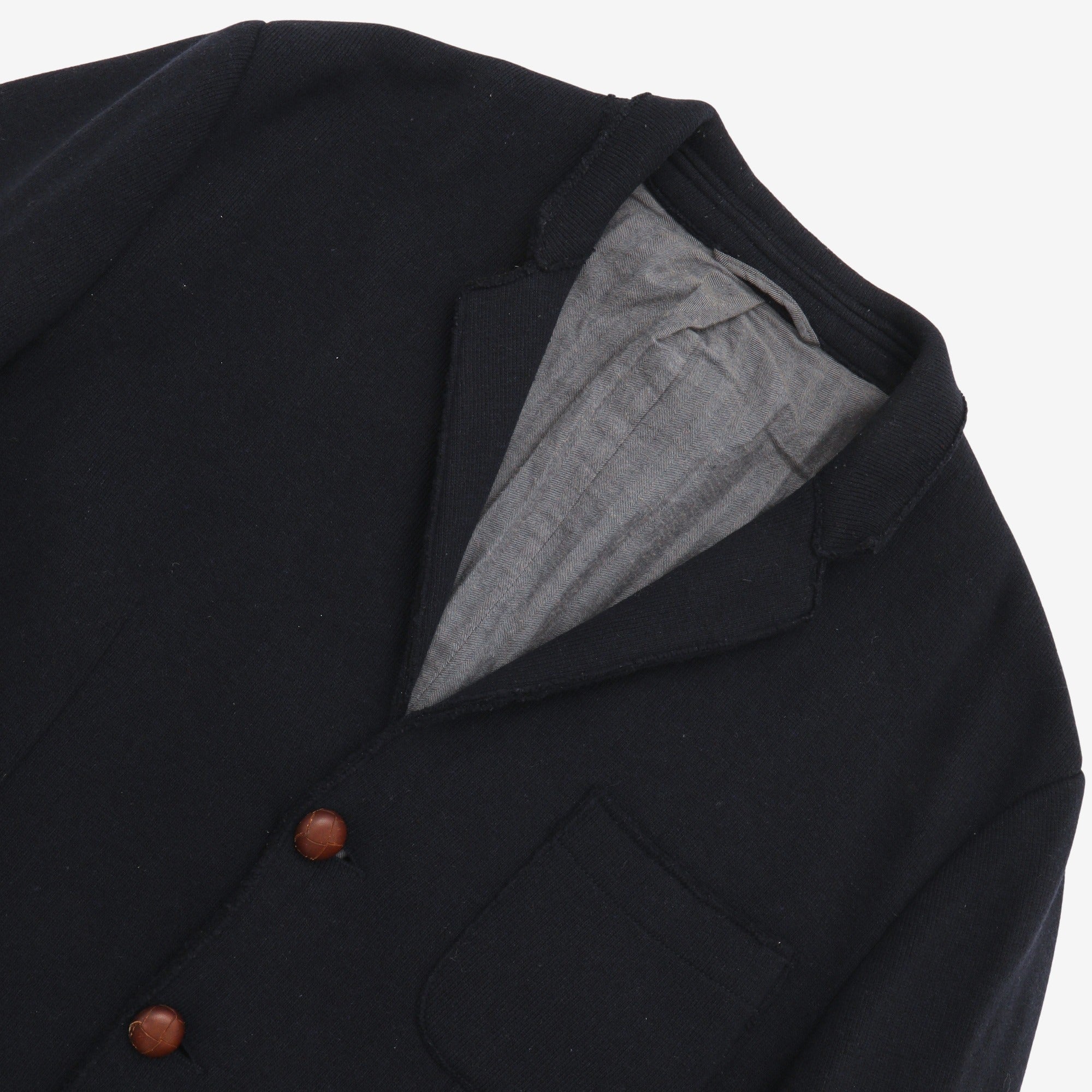 Unstructured Knitted Blazer