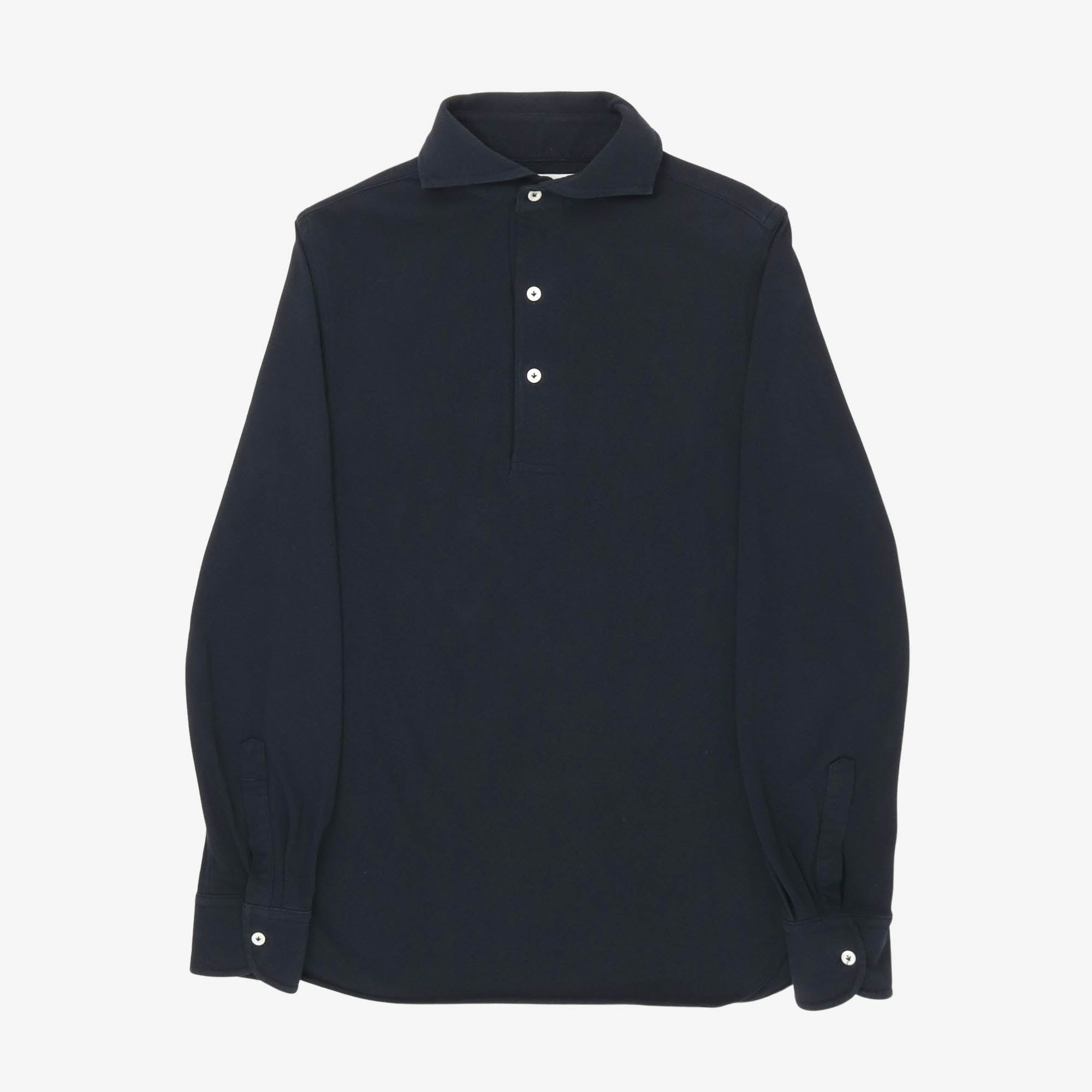 Spread Collar Pique Polo