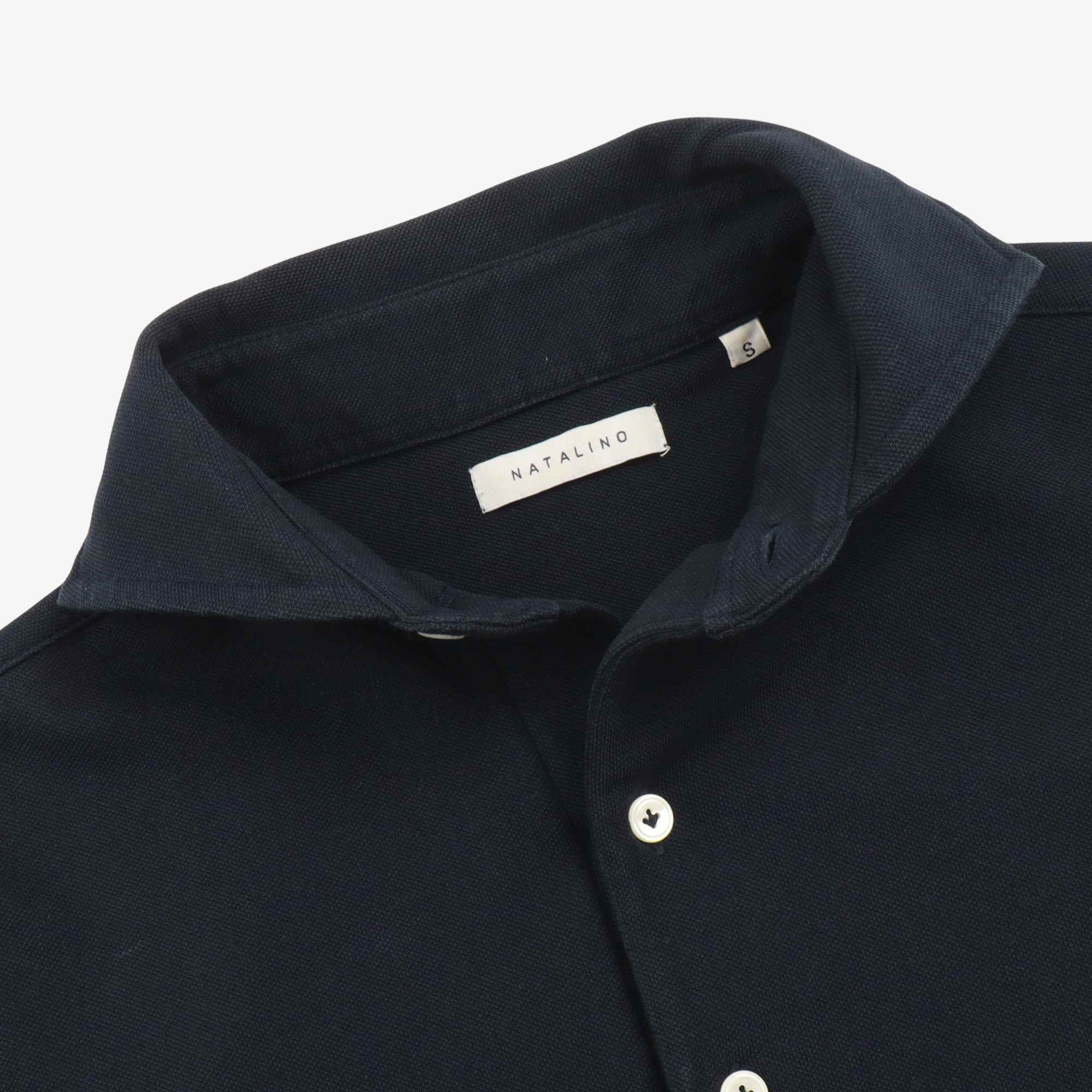 Spread Collar Pique Polo