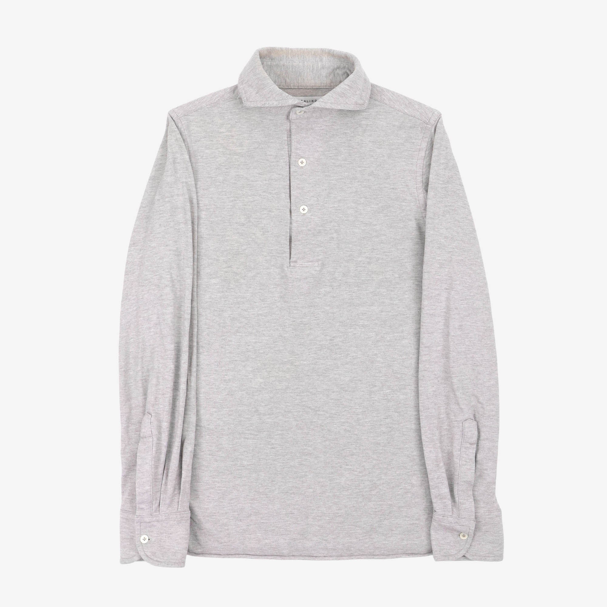Spread Collar Pique Polo