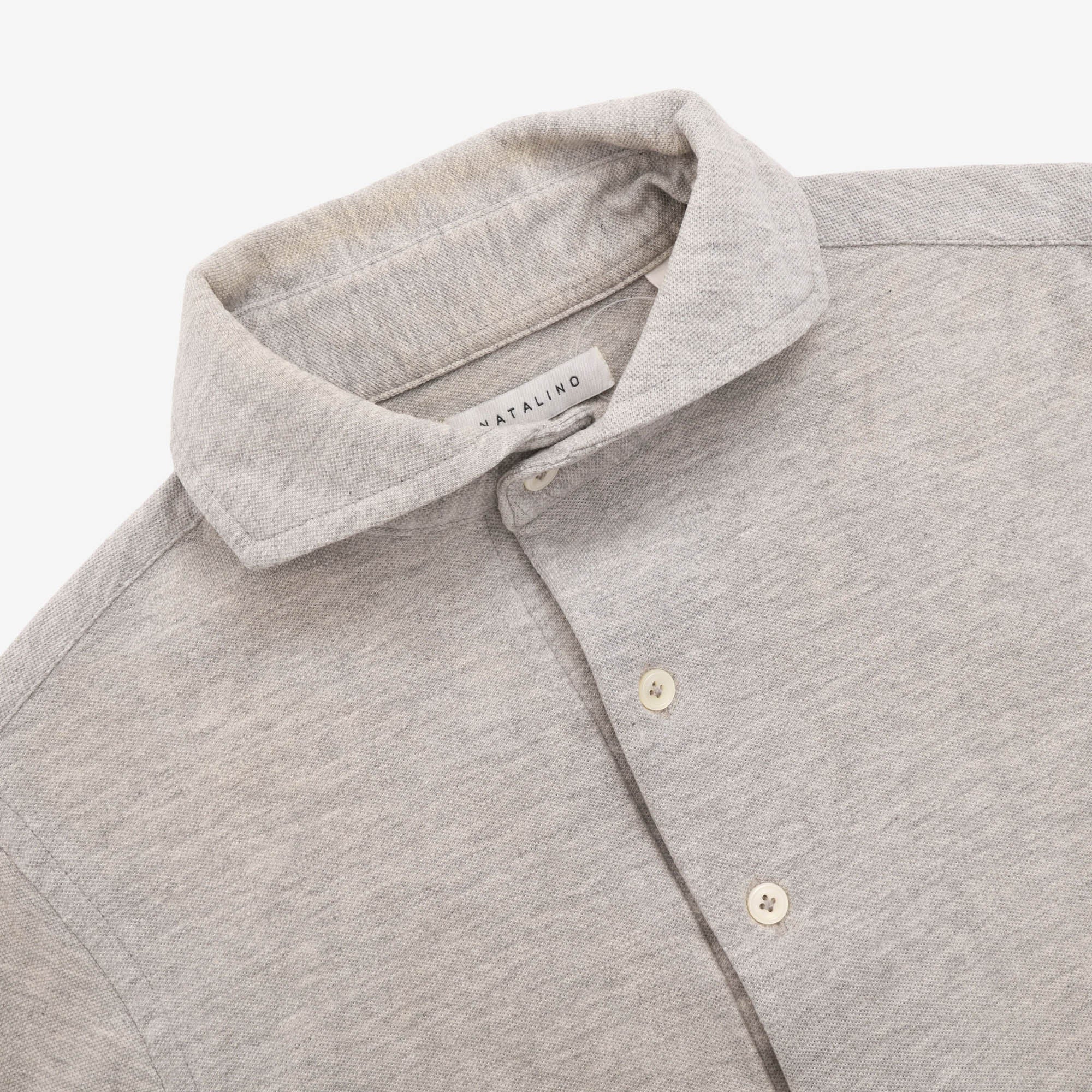 Spread Collar Pique Polo