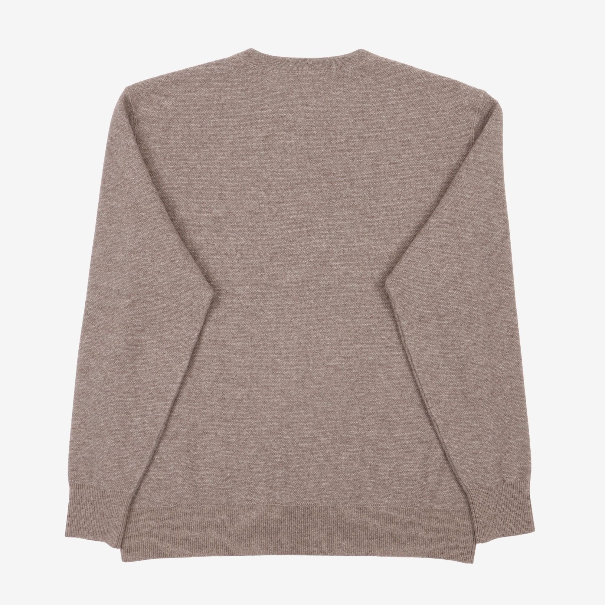 Crewneck Wool Cashmere Sweater