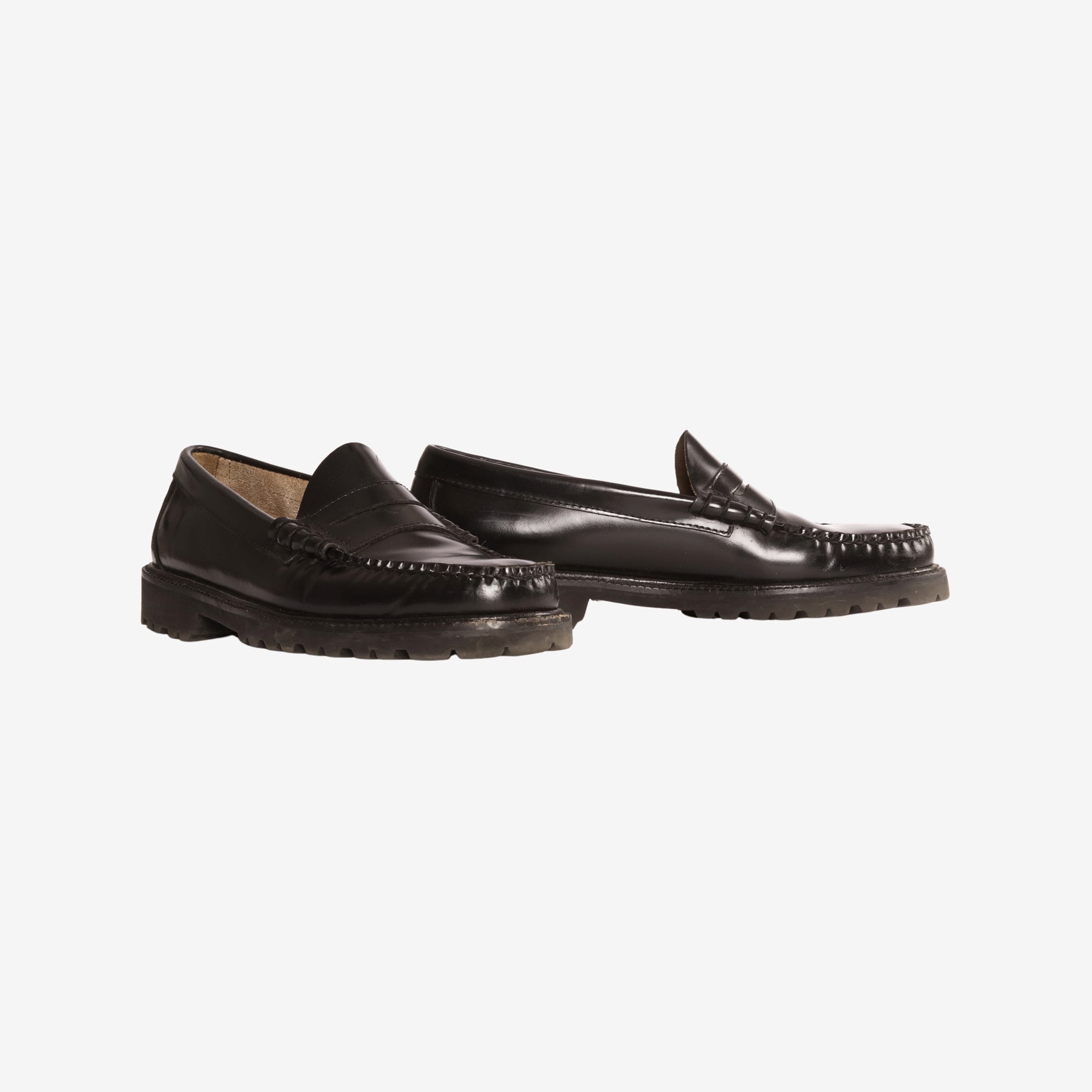 90s Larson Lug Penny Loafers