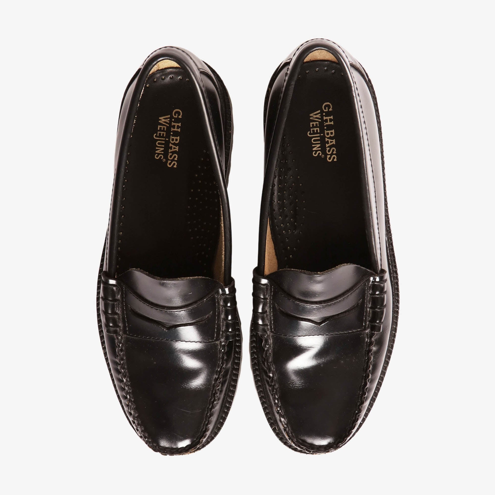 90s Larson Lug Penny Loafers