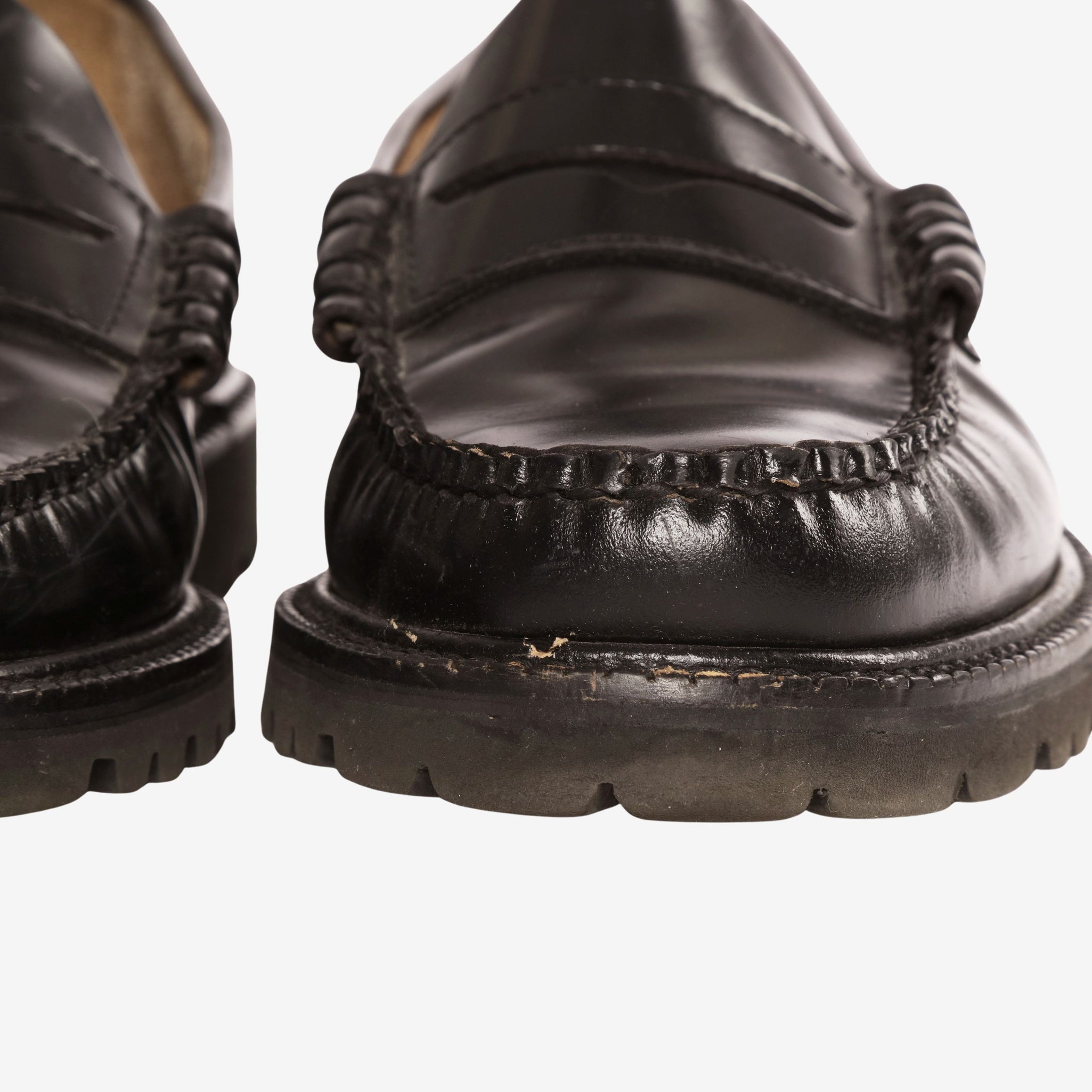 90s Larson Lug Penny Loafers