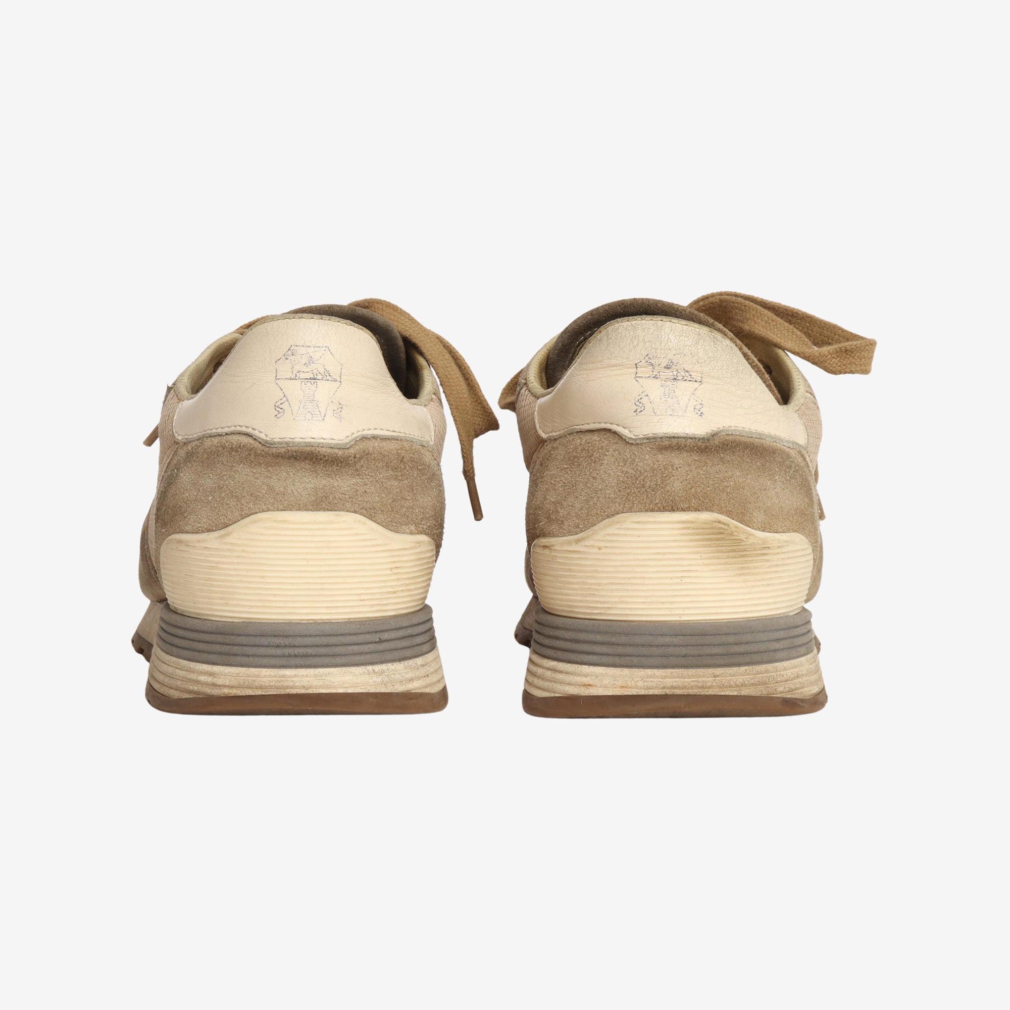 Suede Mesh Sneakers
