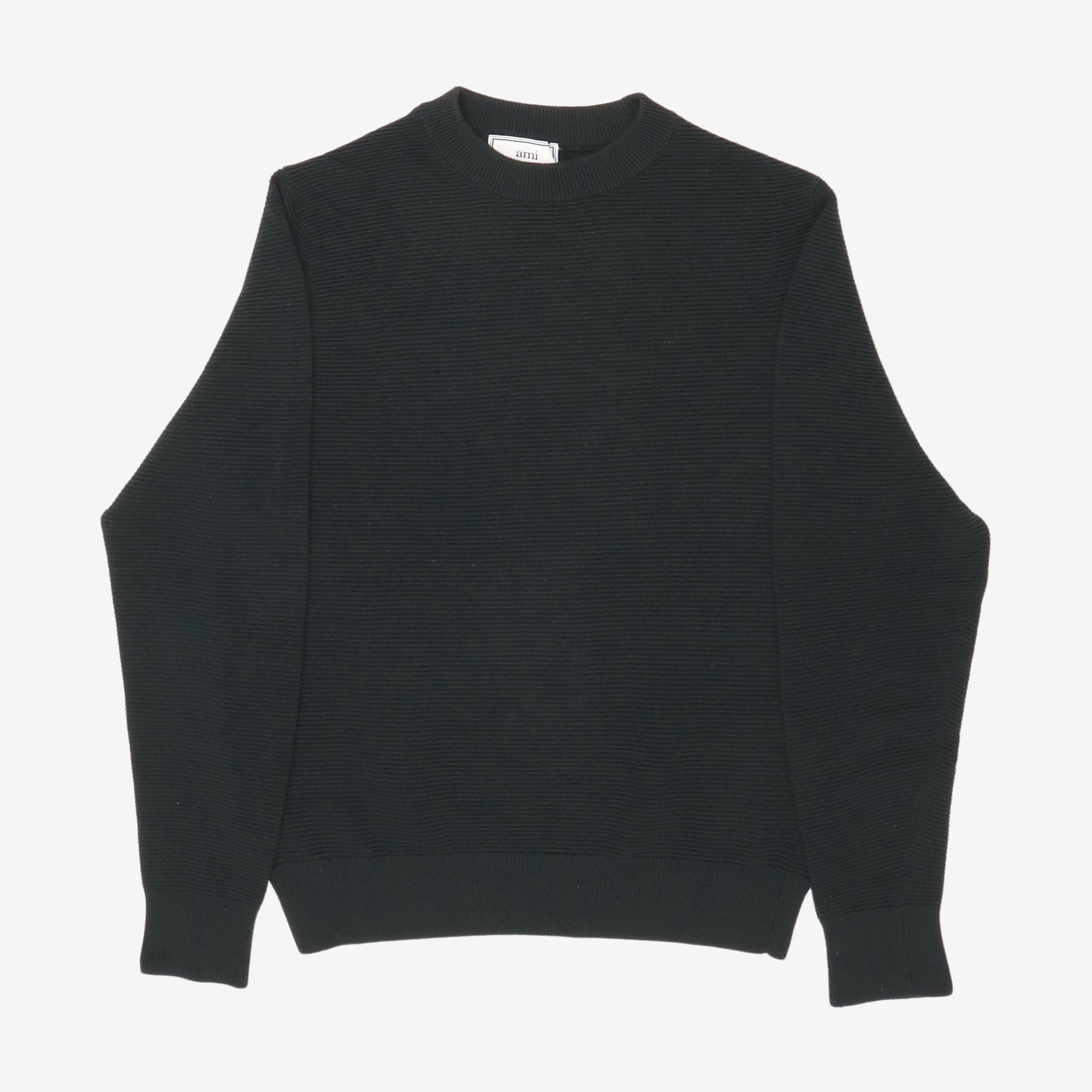Wool Ribbed Sweatshirt