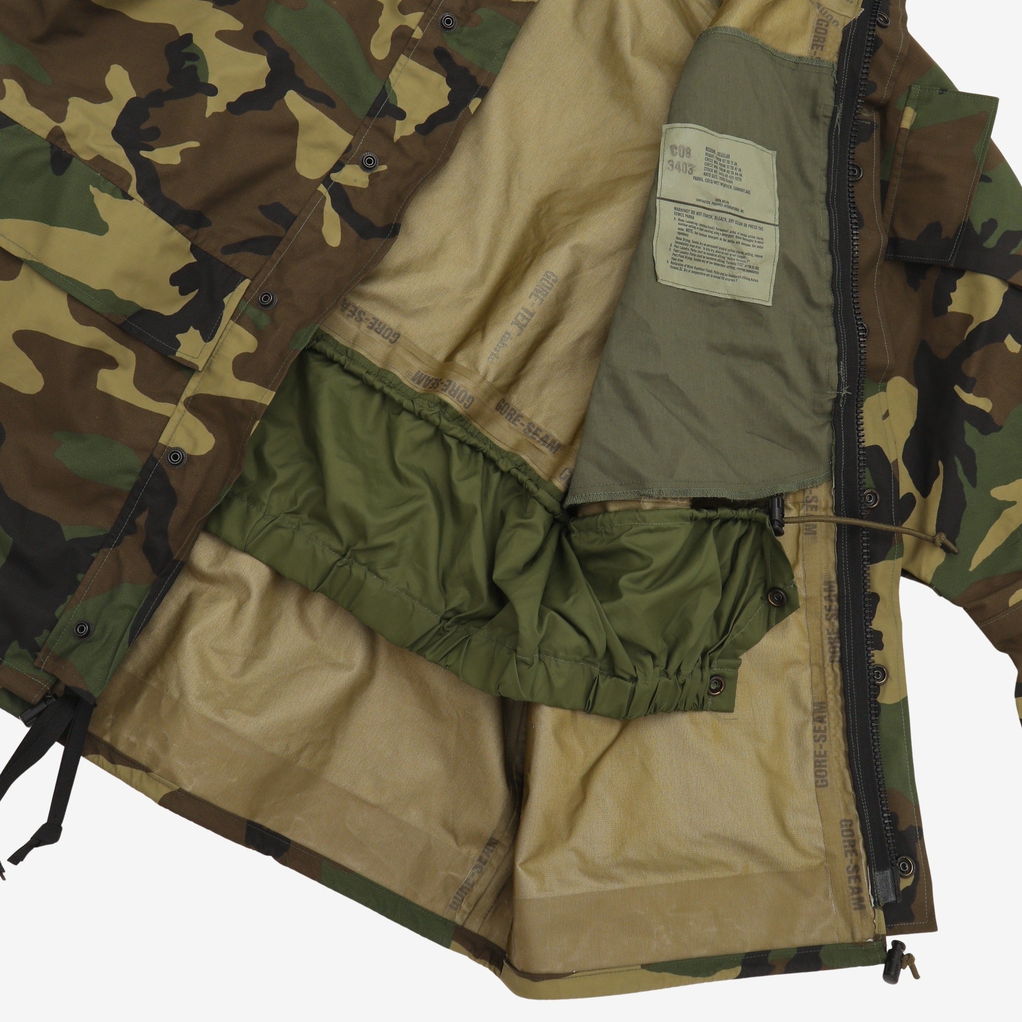 USMC Gen II Gtx Woodland Parka