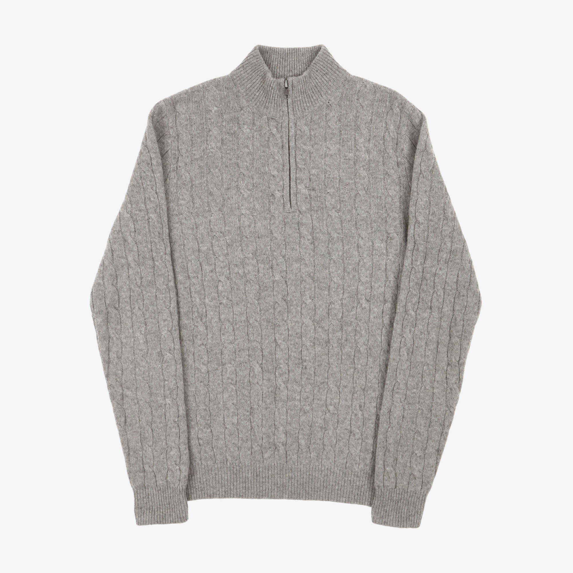 Cable Knit Lambswool Sweater