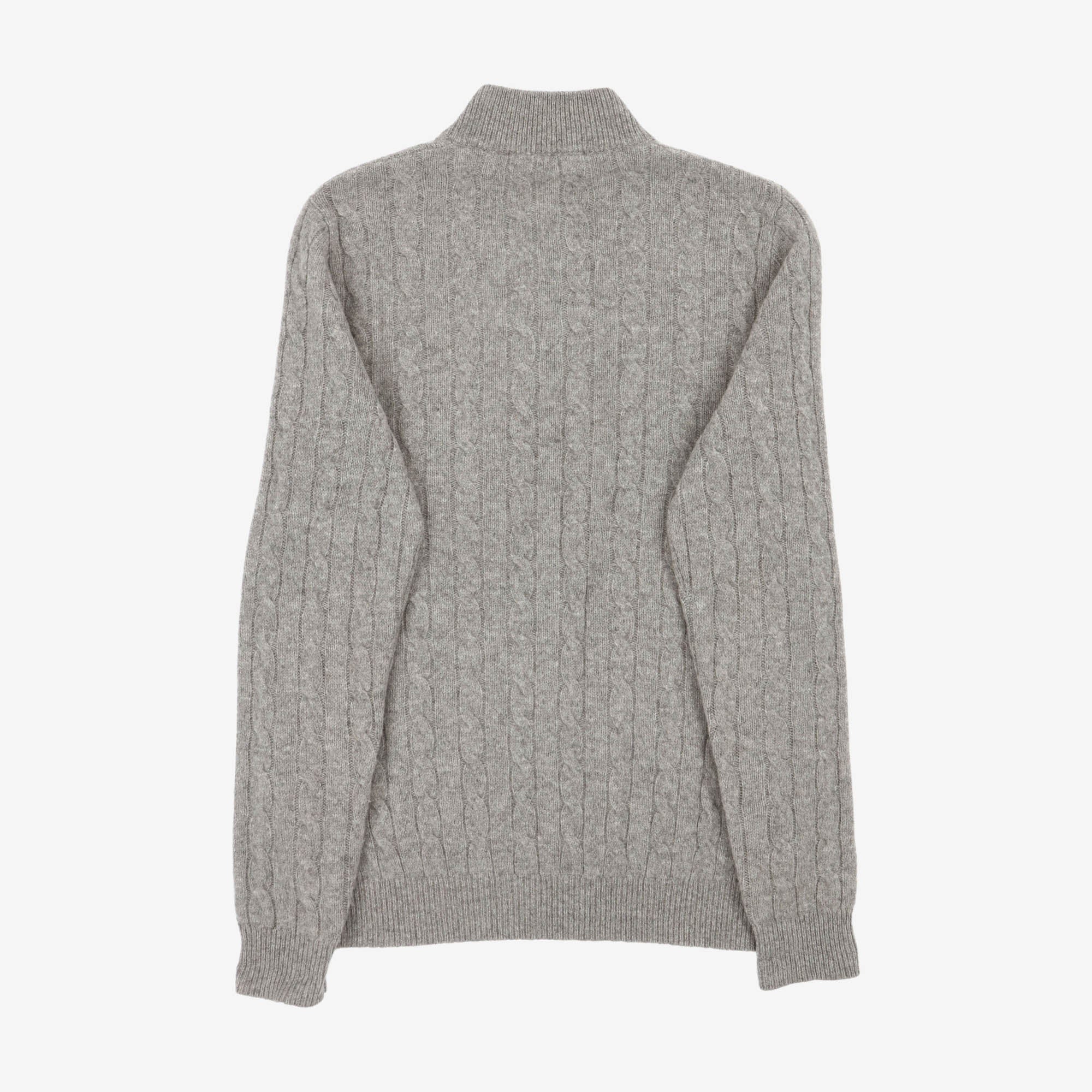 Cable Knit Lambswool Sweater