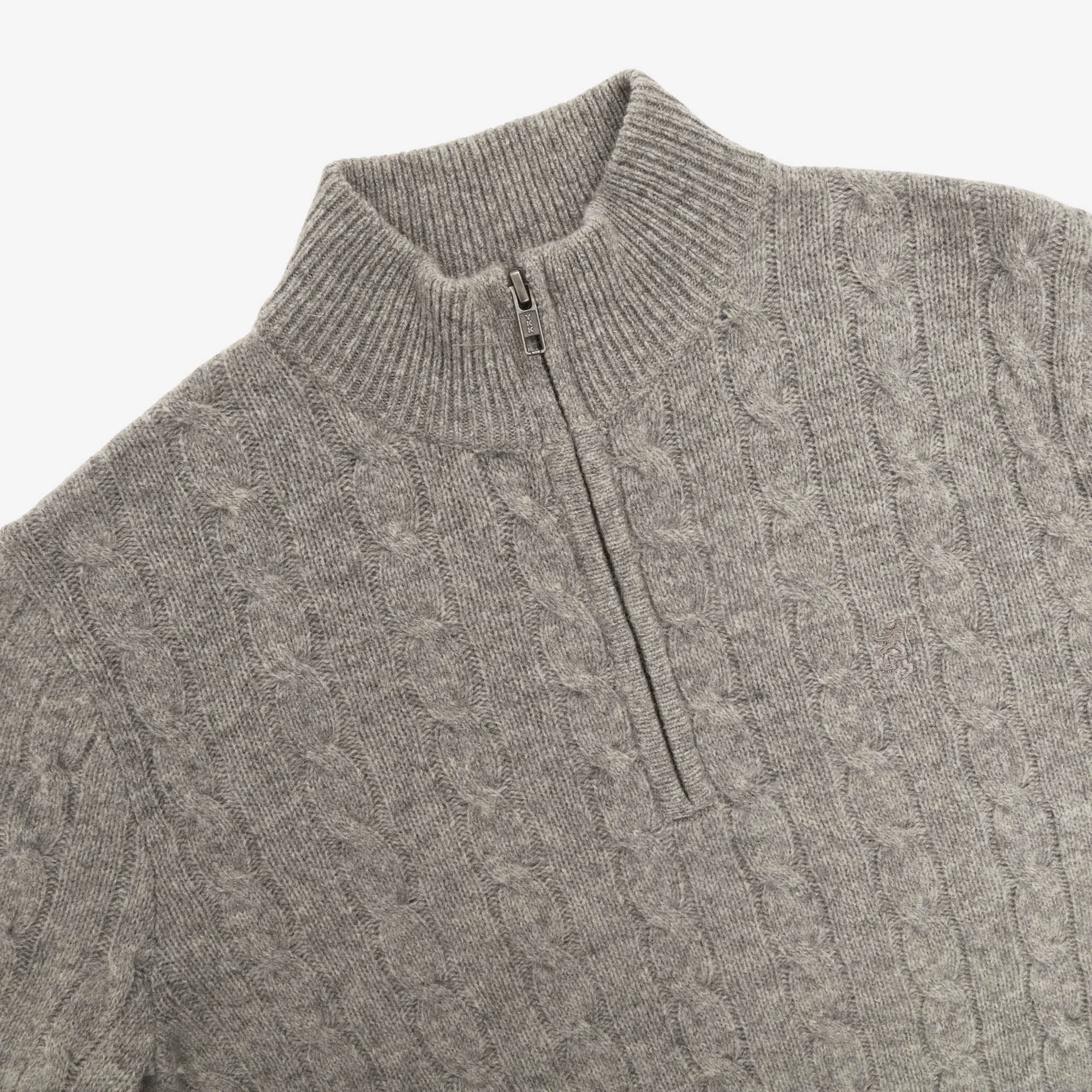 Cable Knit Lambswool Sweater