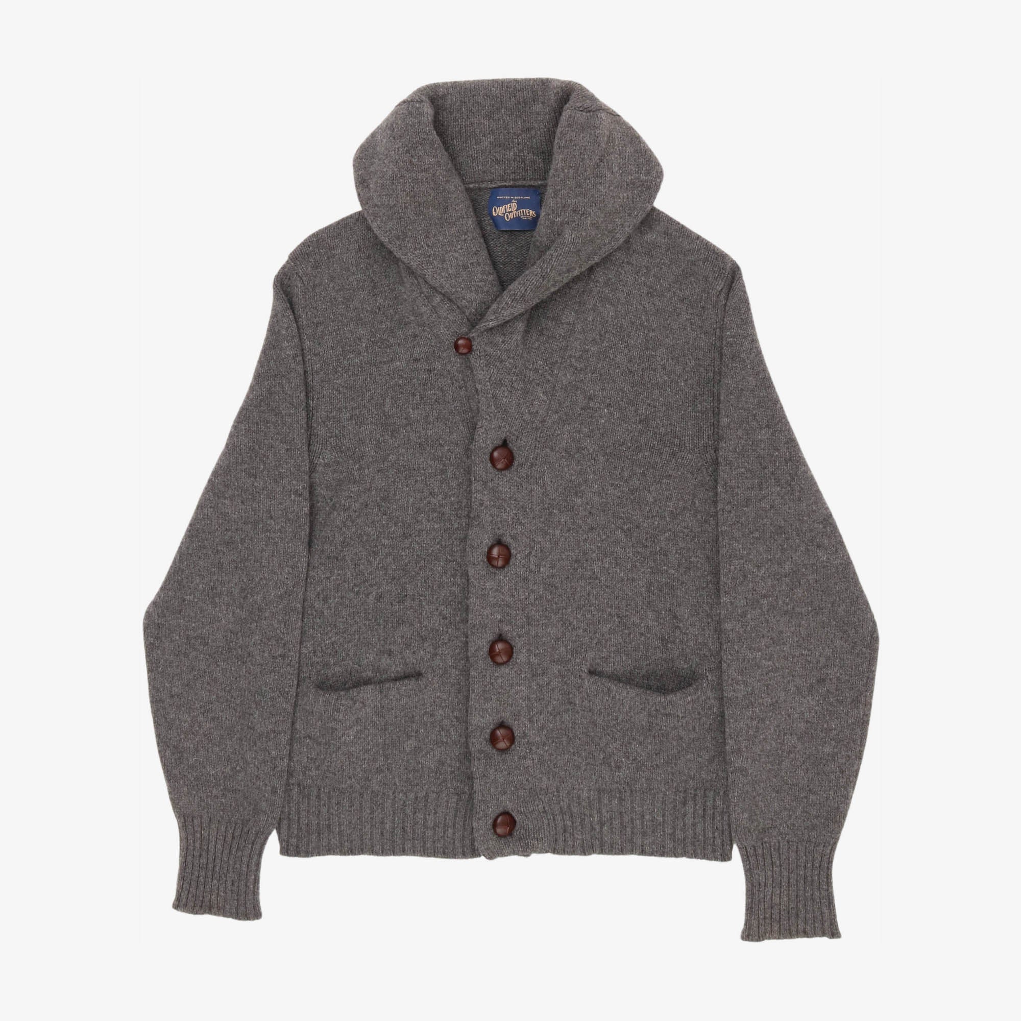 Shawl Lambswool Cardigan