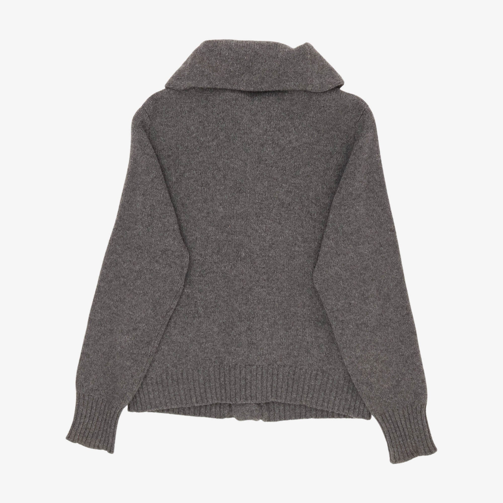 Shawl Lambswool Cardigan