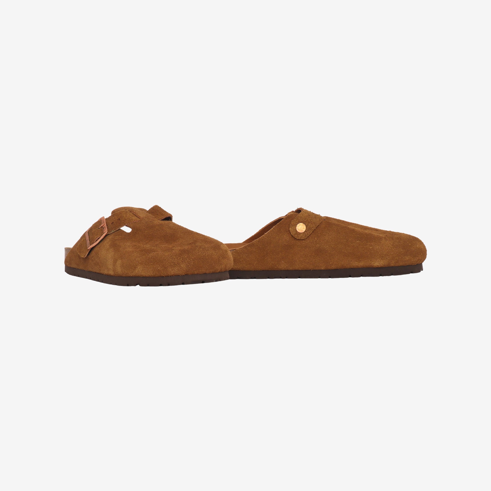 Leather Foot Support Clogs