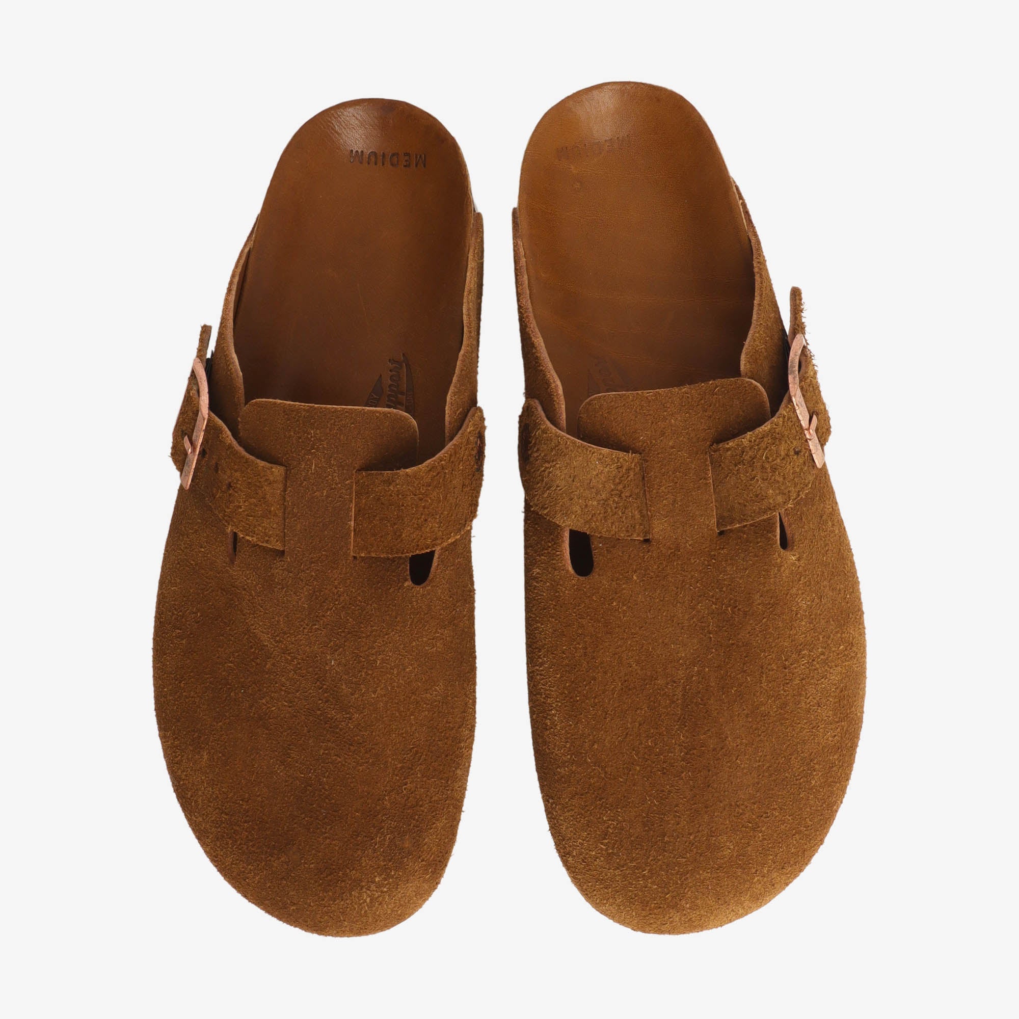 Leather Foot Support Clogs