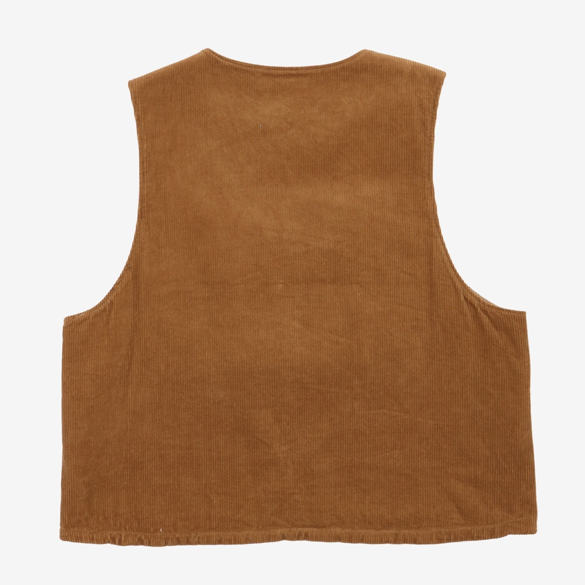Corduroy Cover Vest