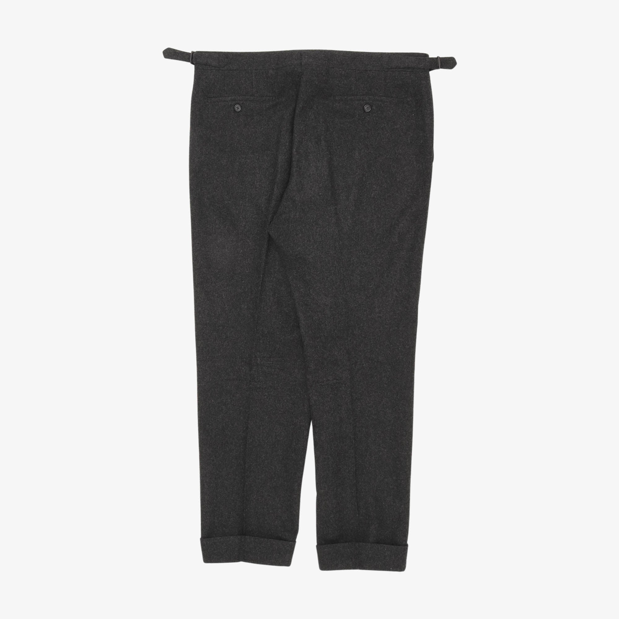 Easyday Wool Flannel Trousers (36W X 29L)