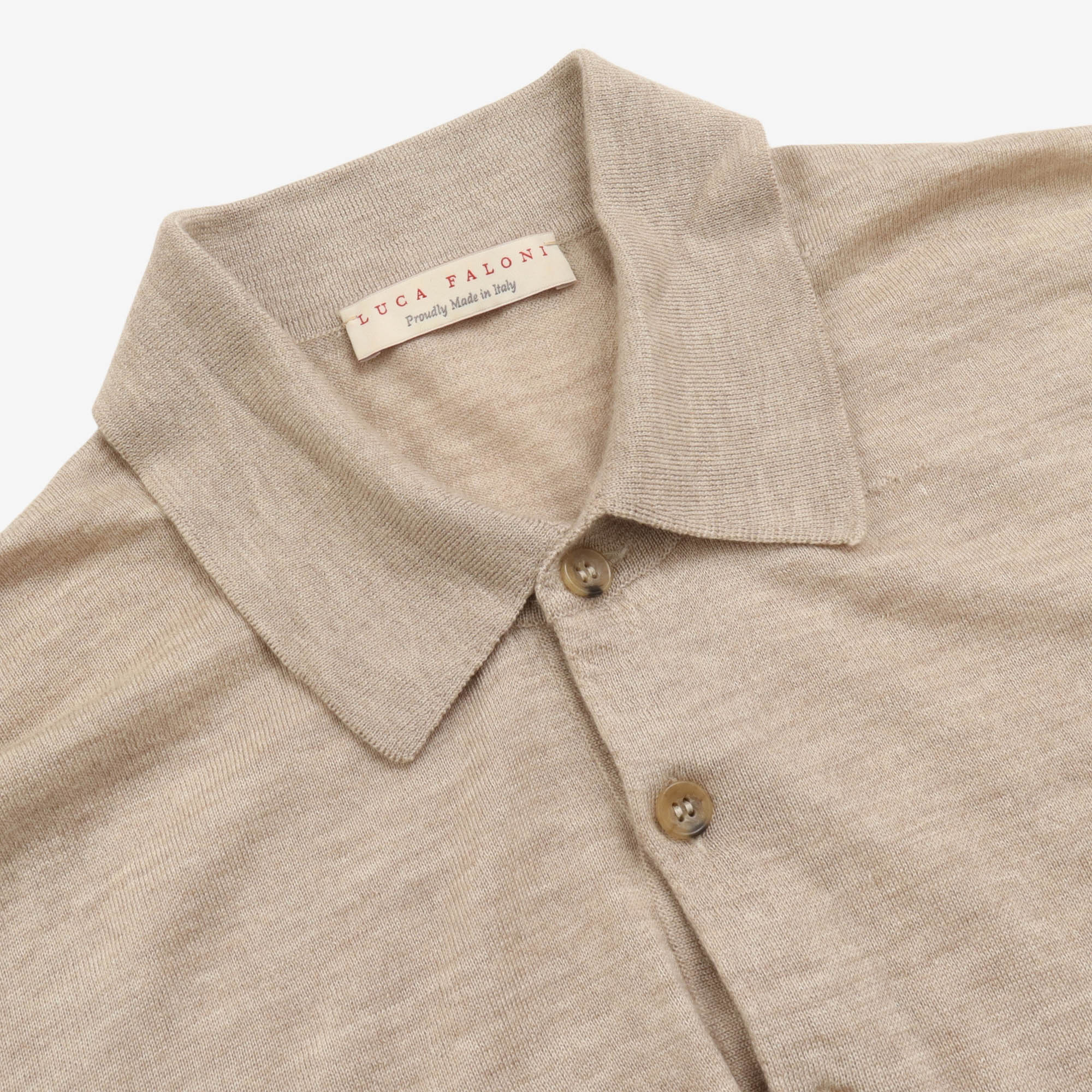 Cashmere Silk Polo