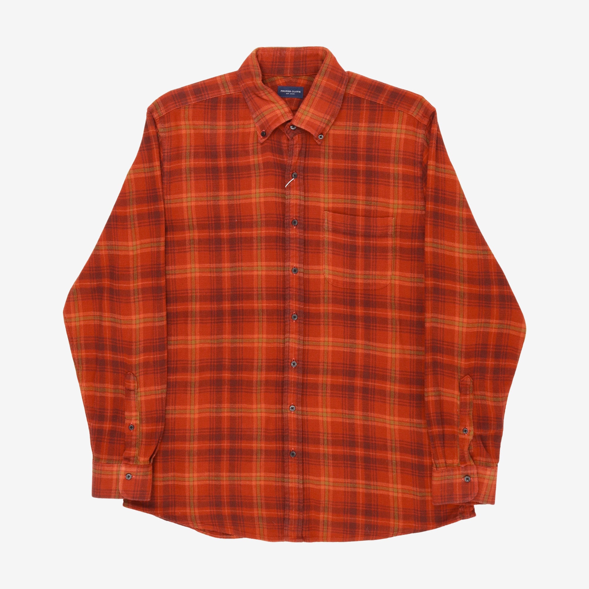 Country Plaid Flannel Shirt