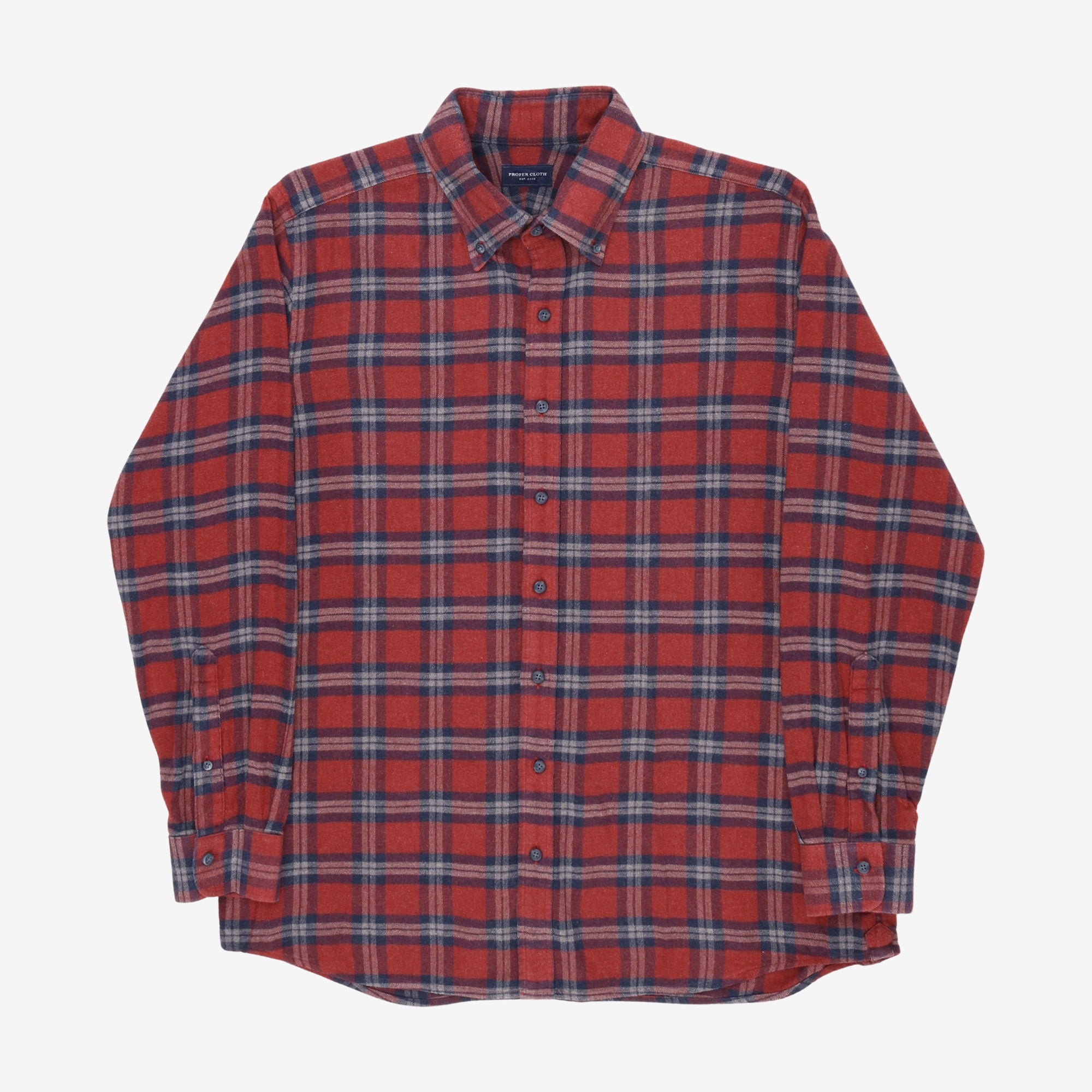 Tartan Flannel Sport Shirt