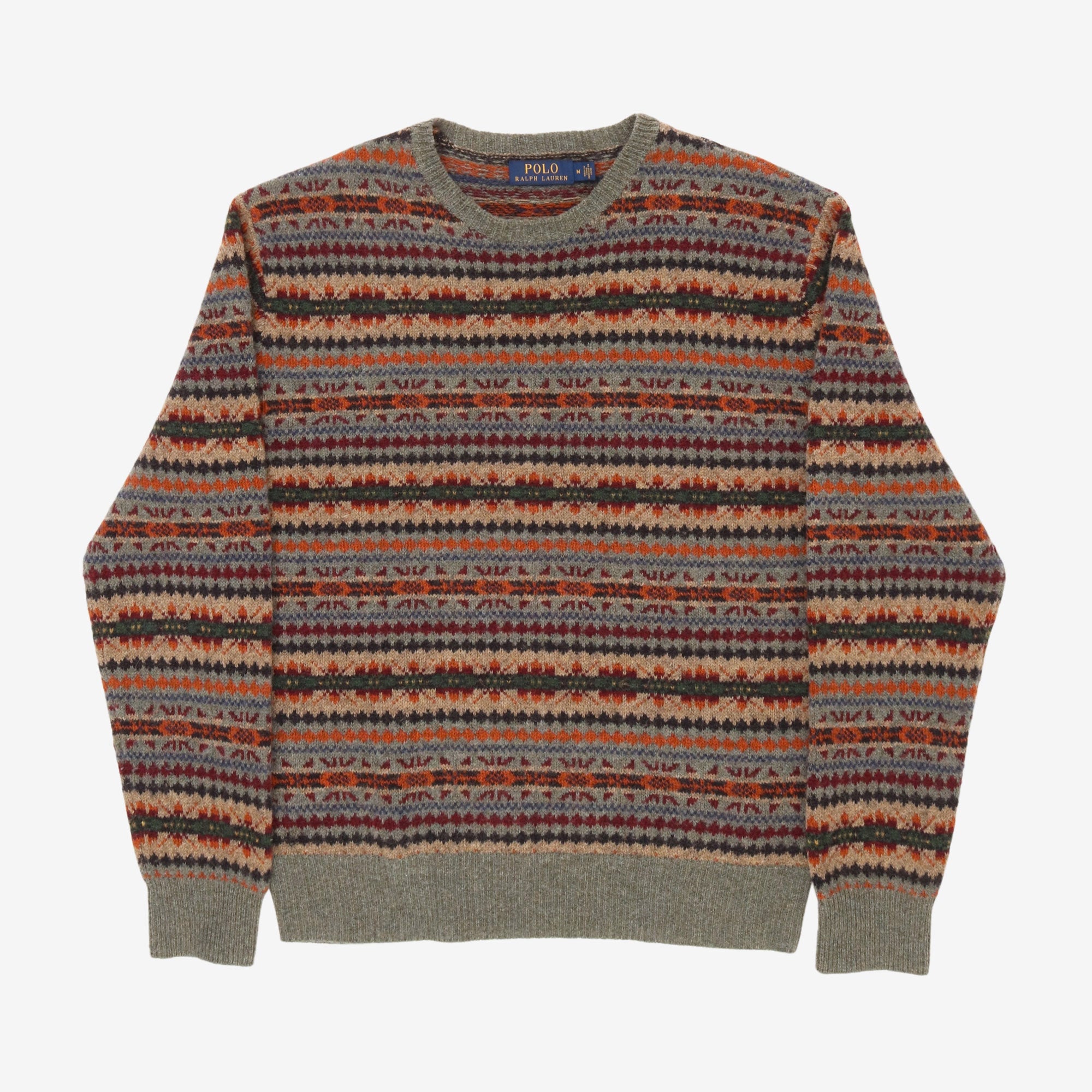 Fair Isle Wool Sweater