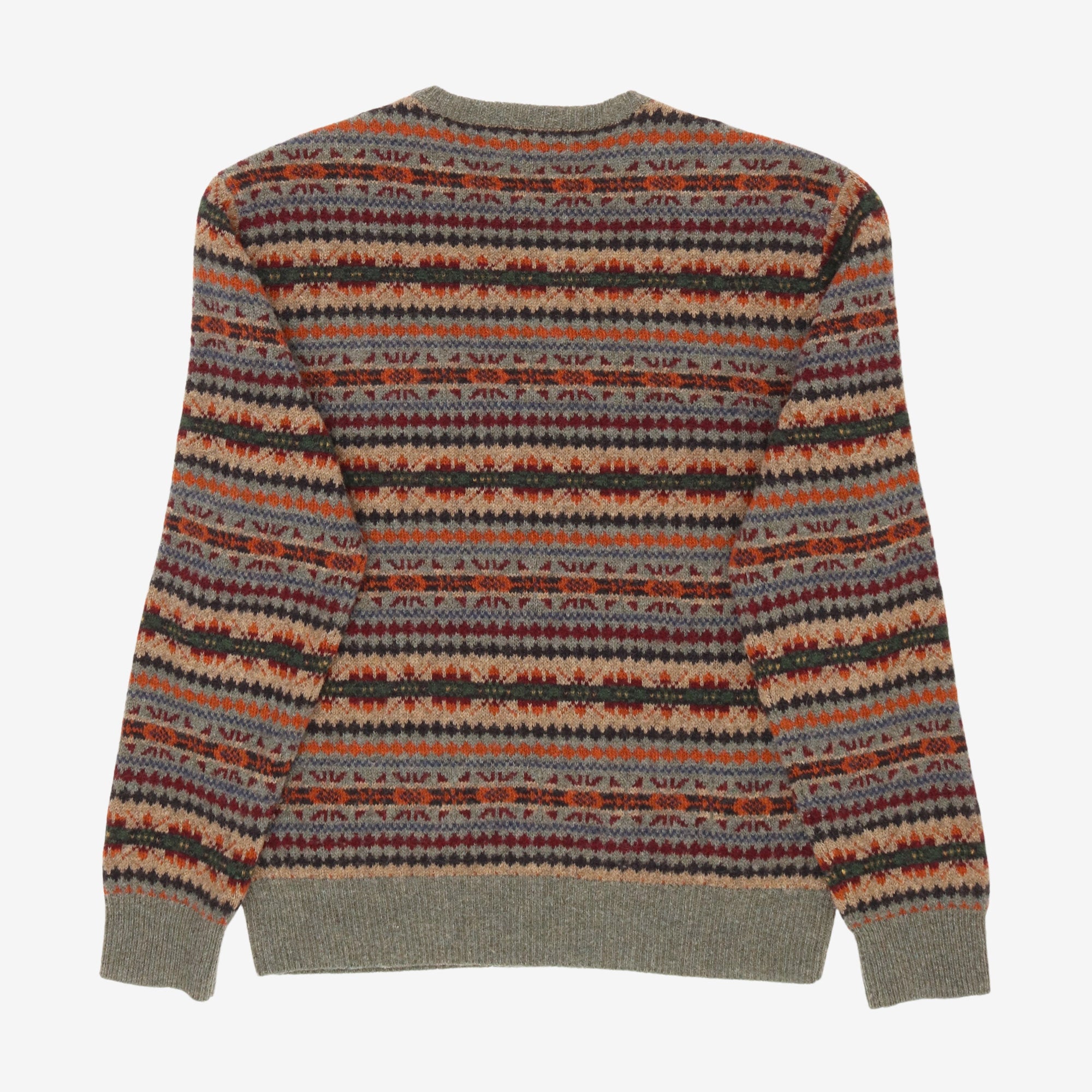 Fair Isle Wool Sweater