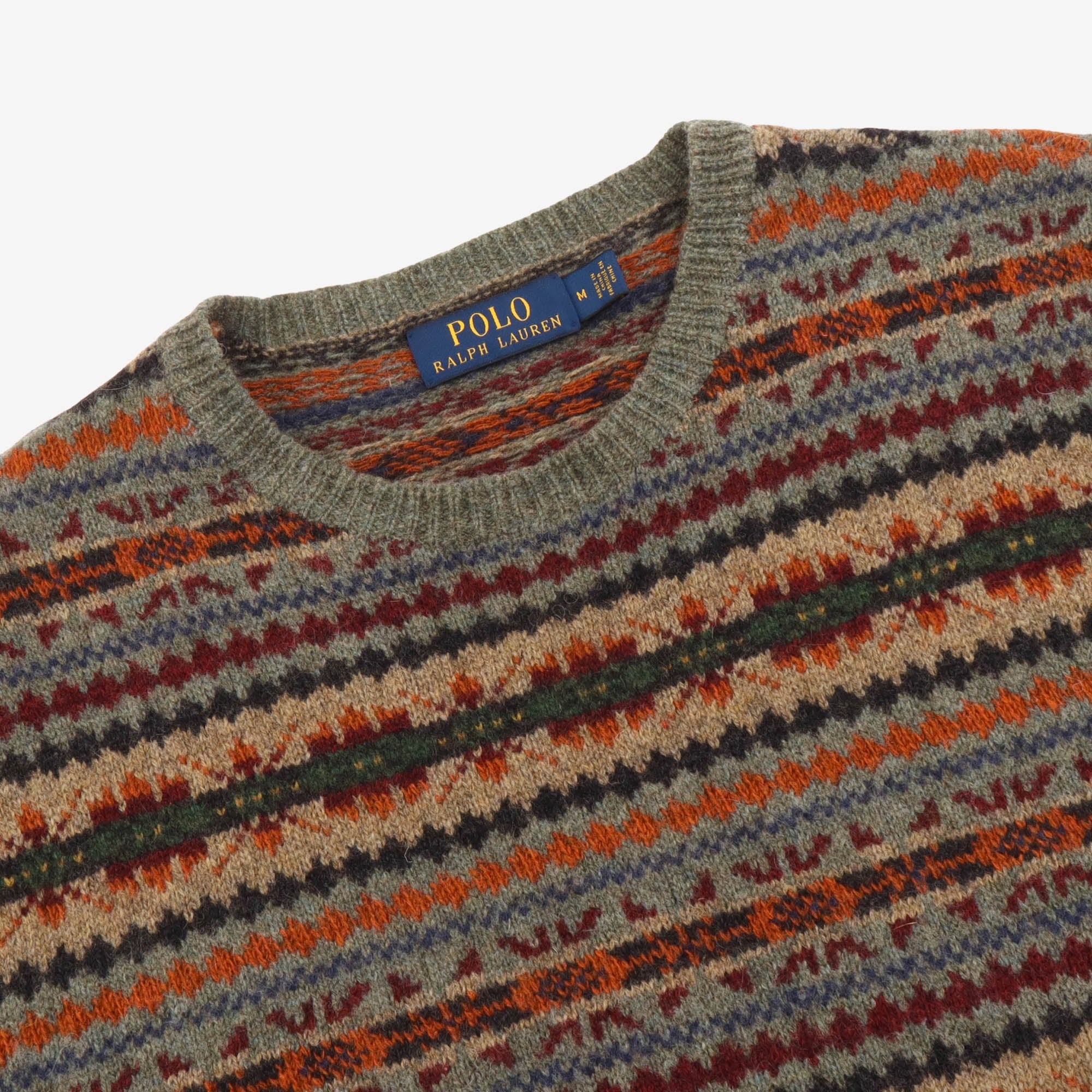 Fair Isle Wool Sweater