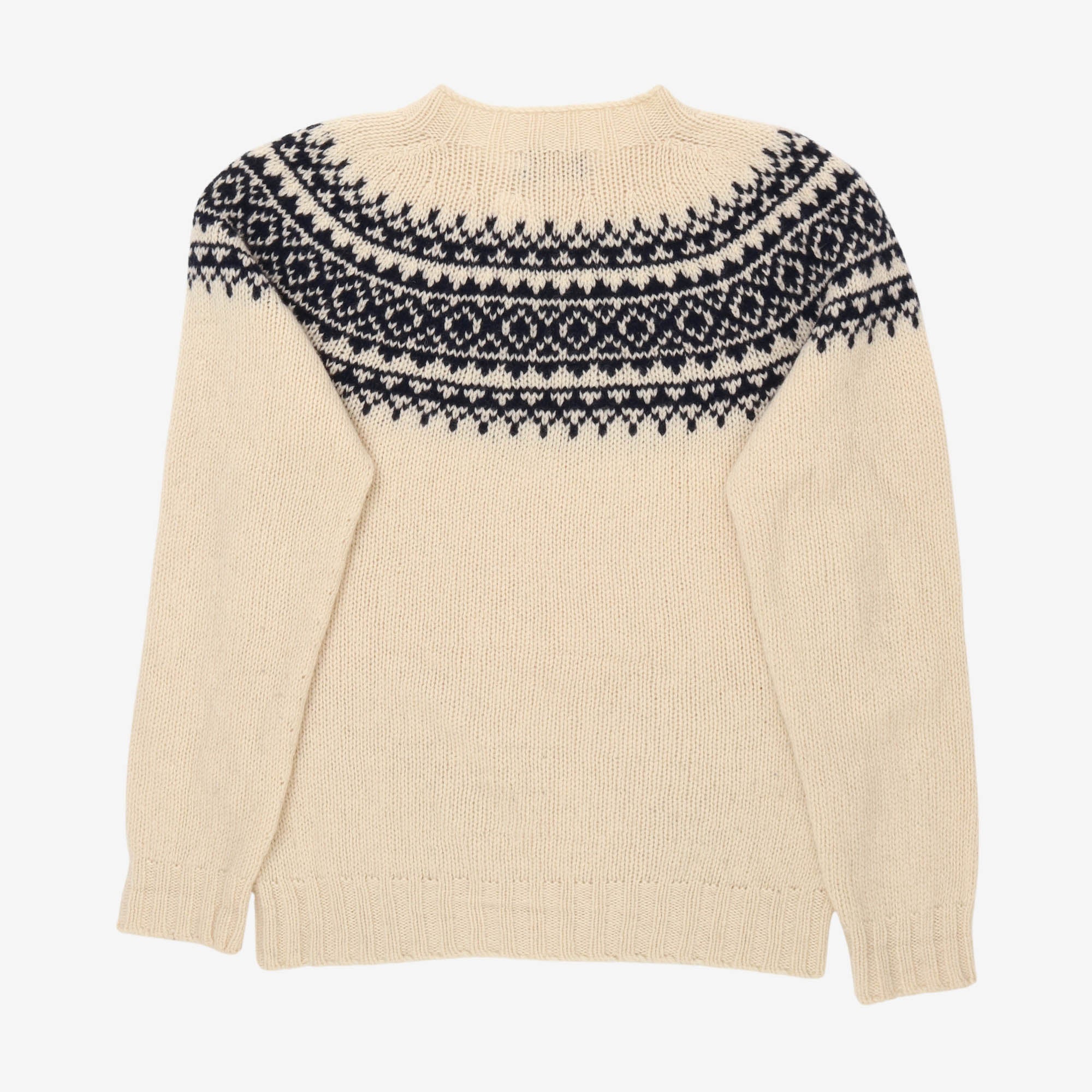 Fair Isle Wool Sweater