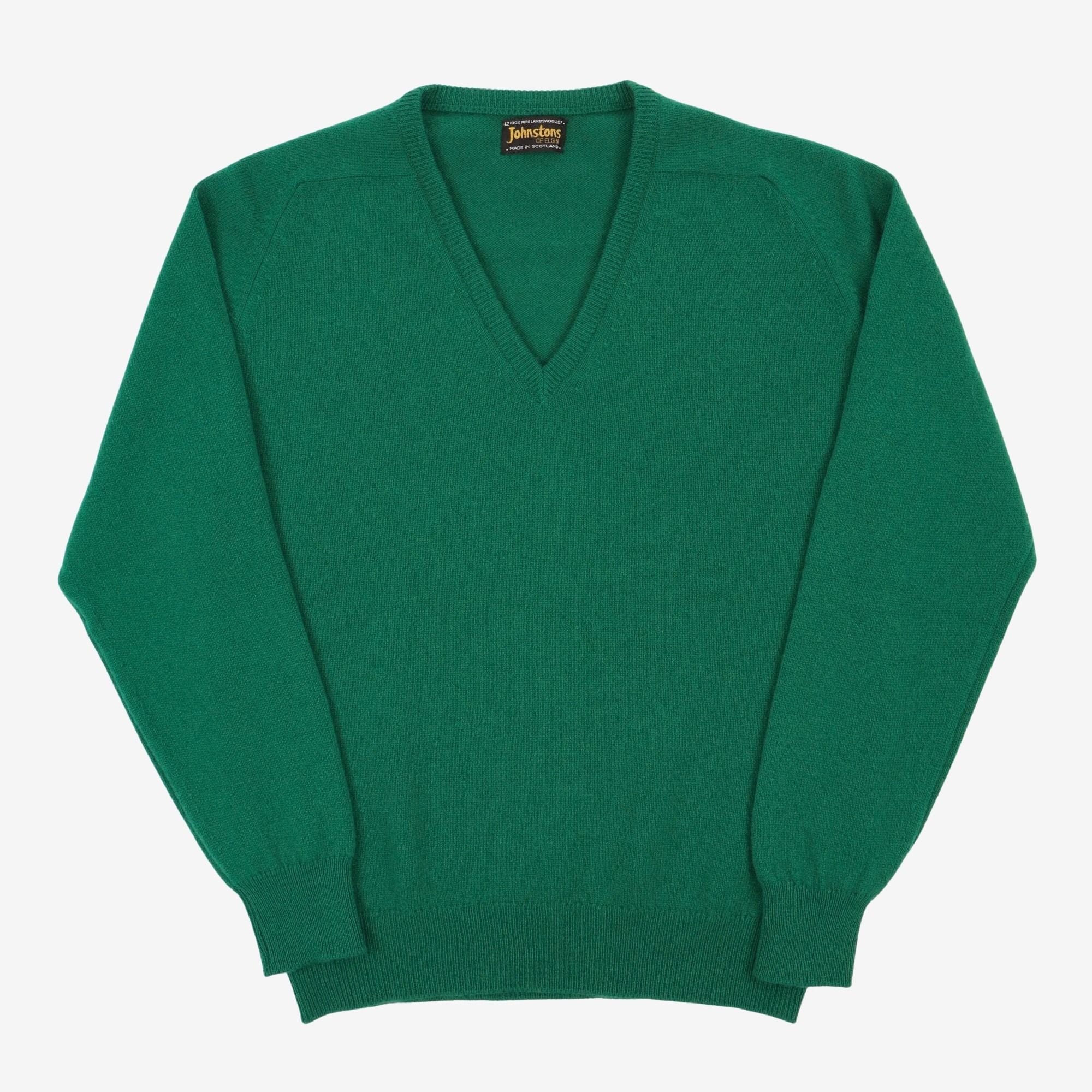 Vintage Lambswool V Neck Sweater
