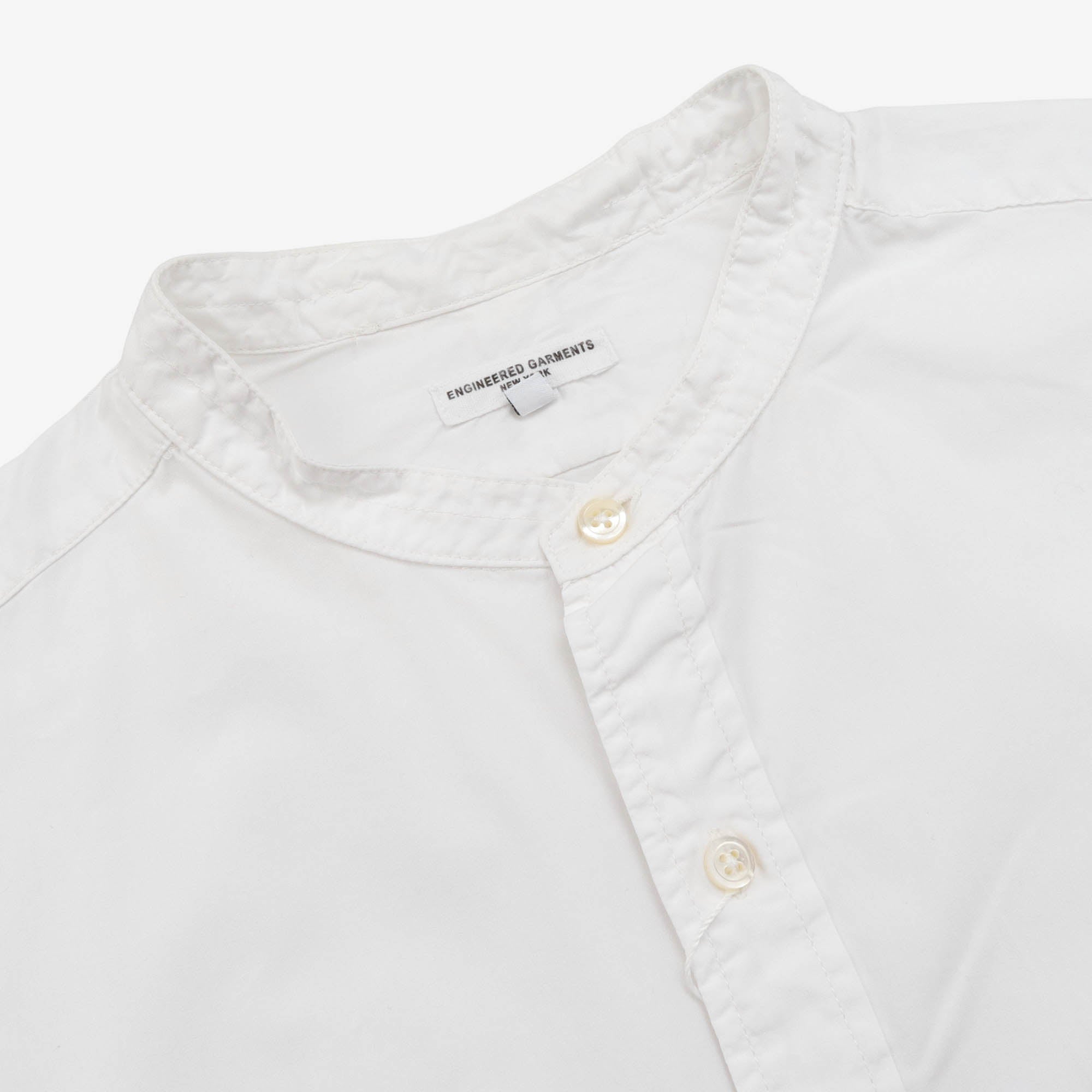 Collarless Two Pocket Shirt