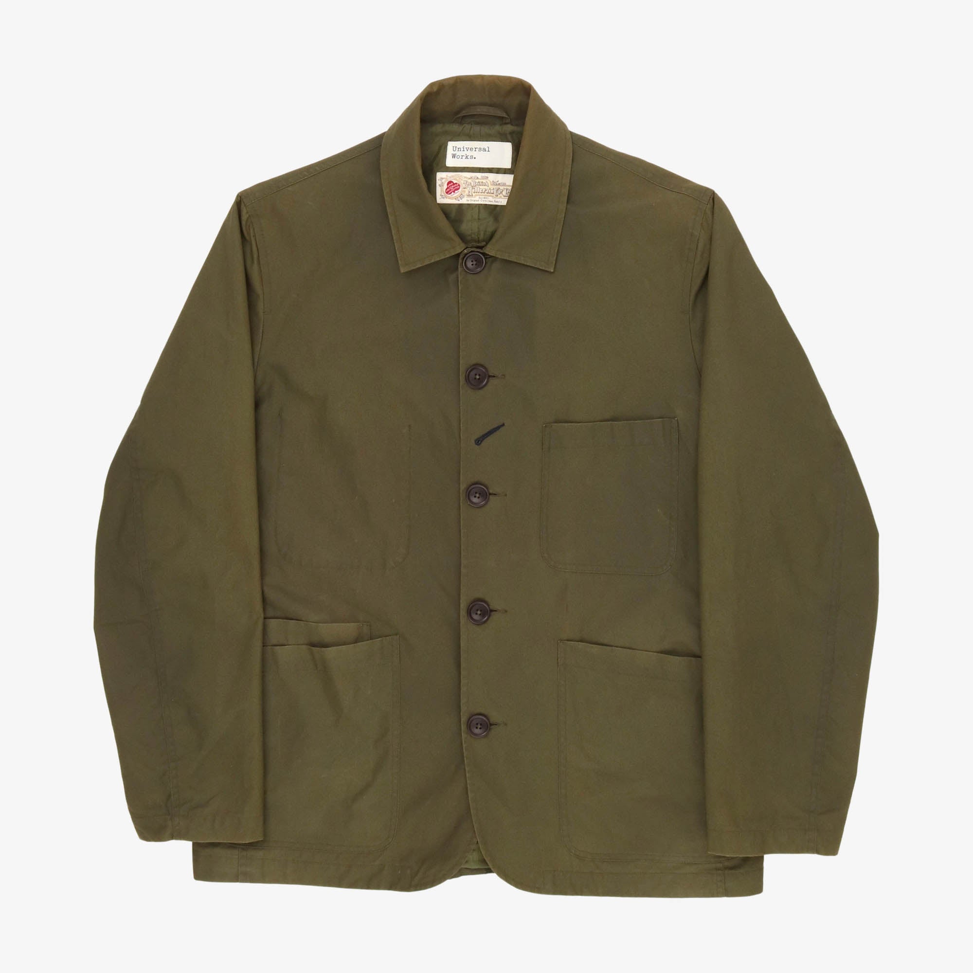 Lined Bakers Chore Jacket