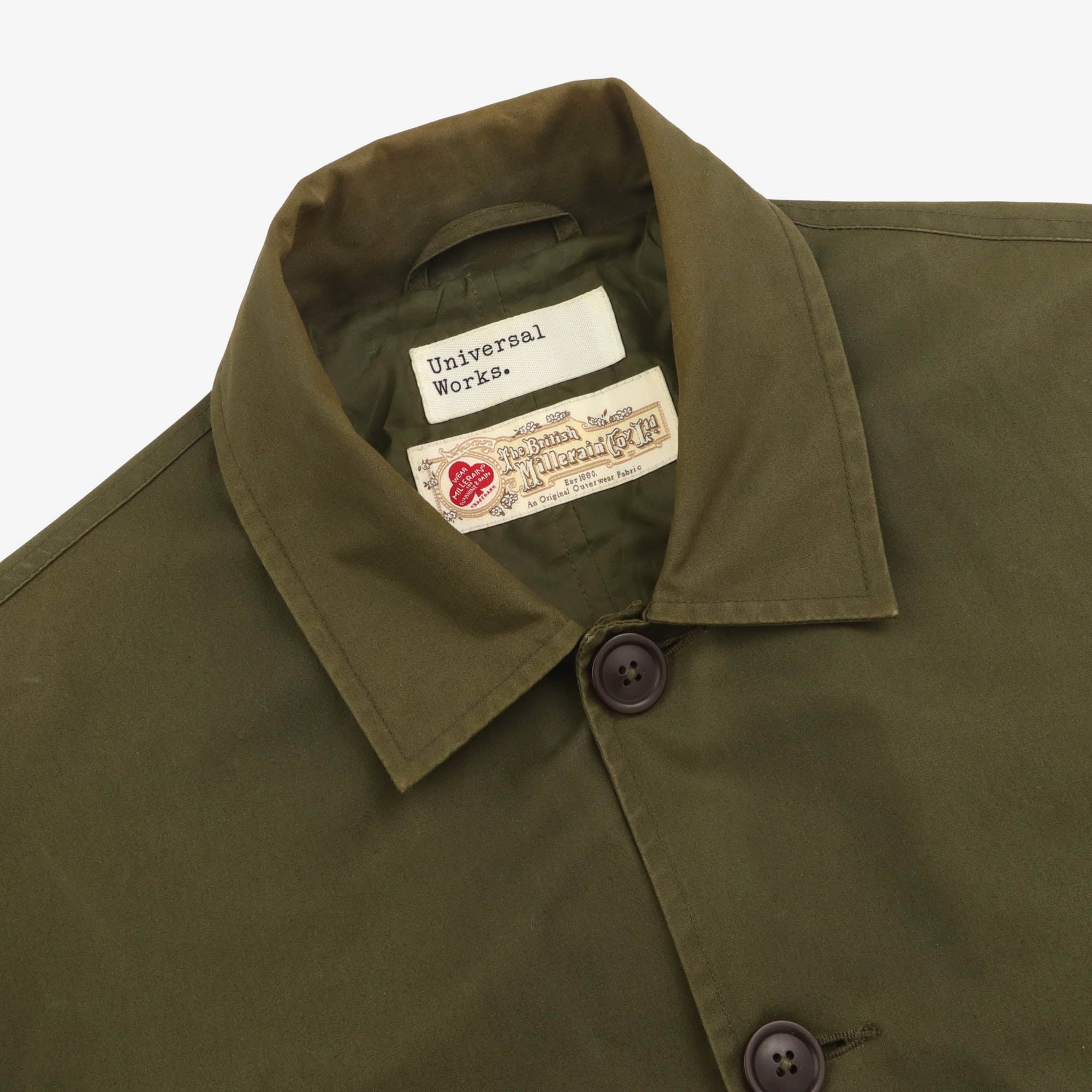 Lined Bakers Chore Jacket