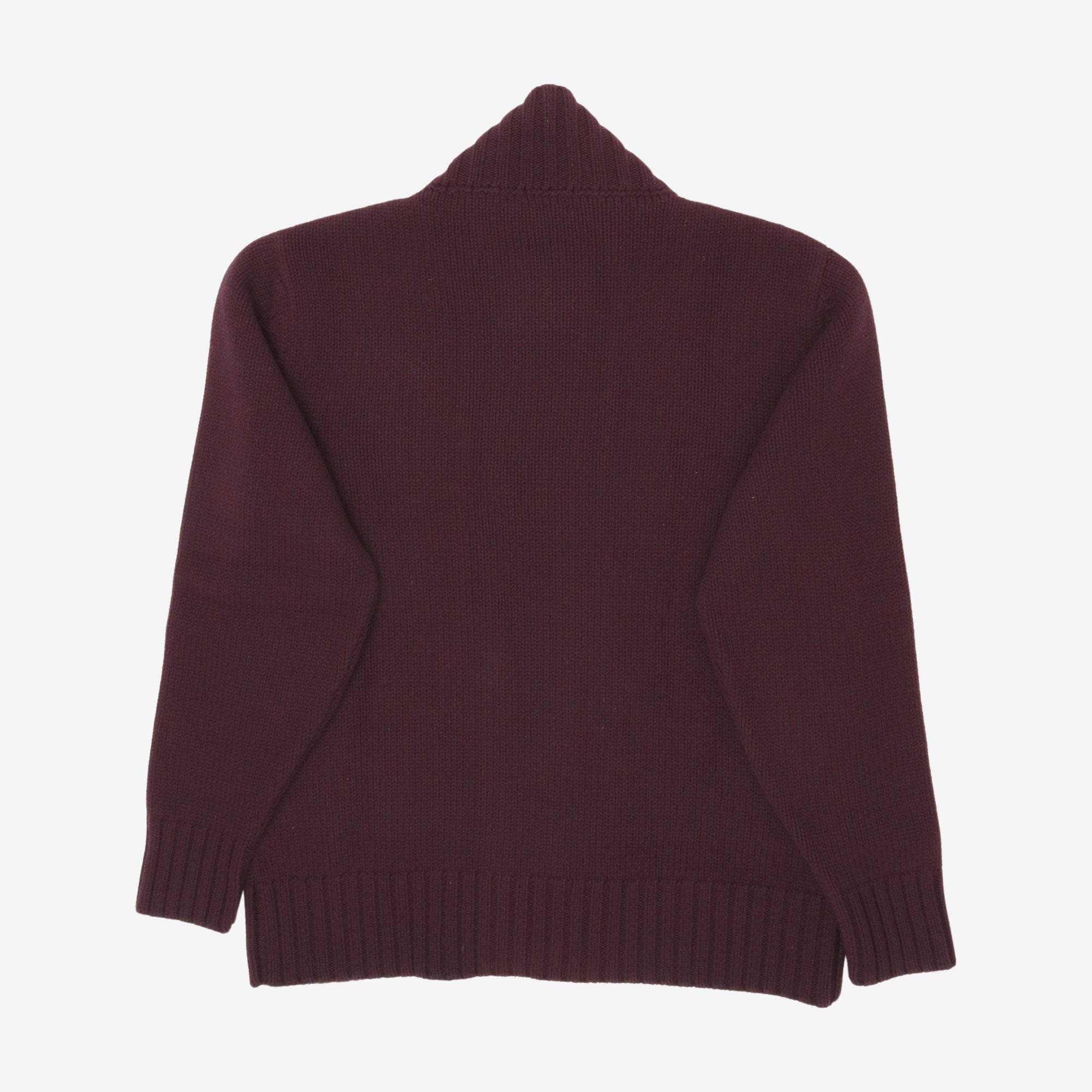 Bordeaux Pure Cashmere Cardigan