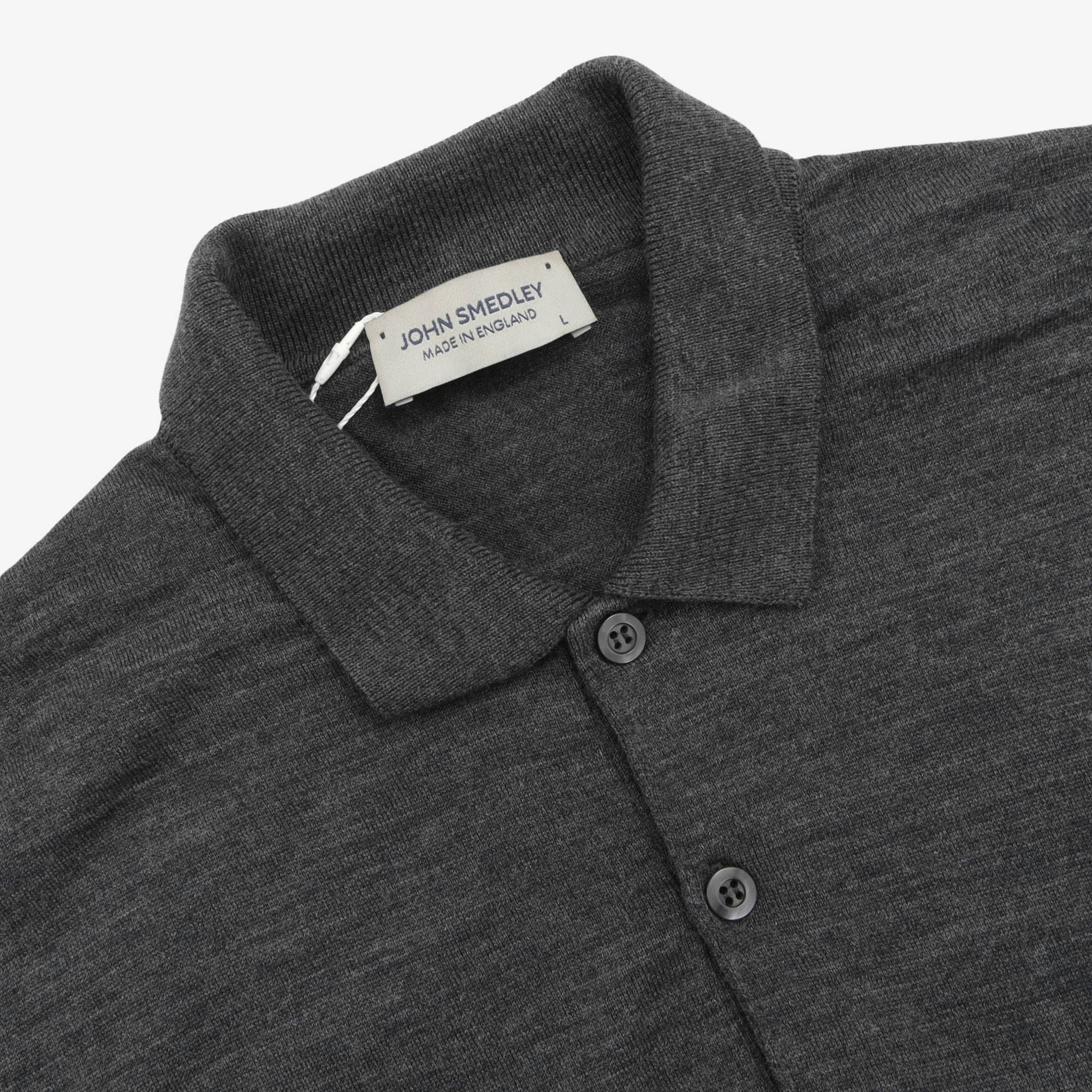 LS Merino Wool Polo Shirt