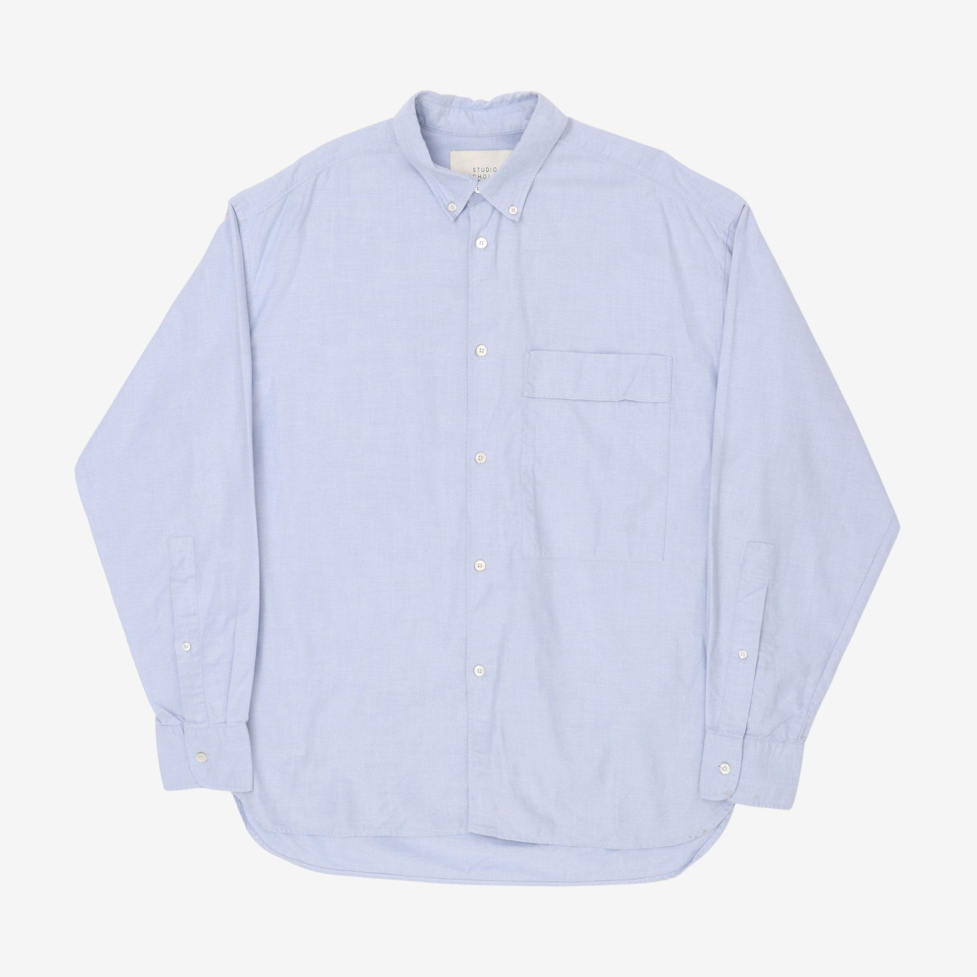 Keble Oversized Pocket Shirt
