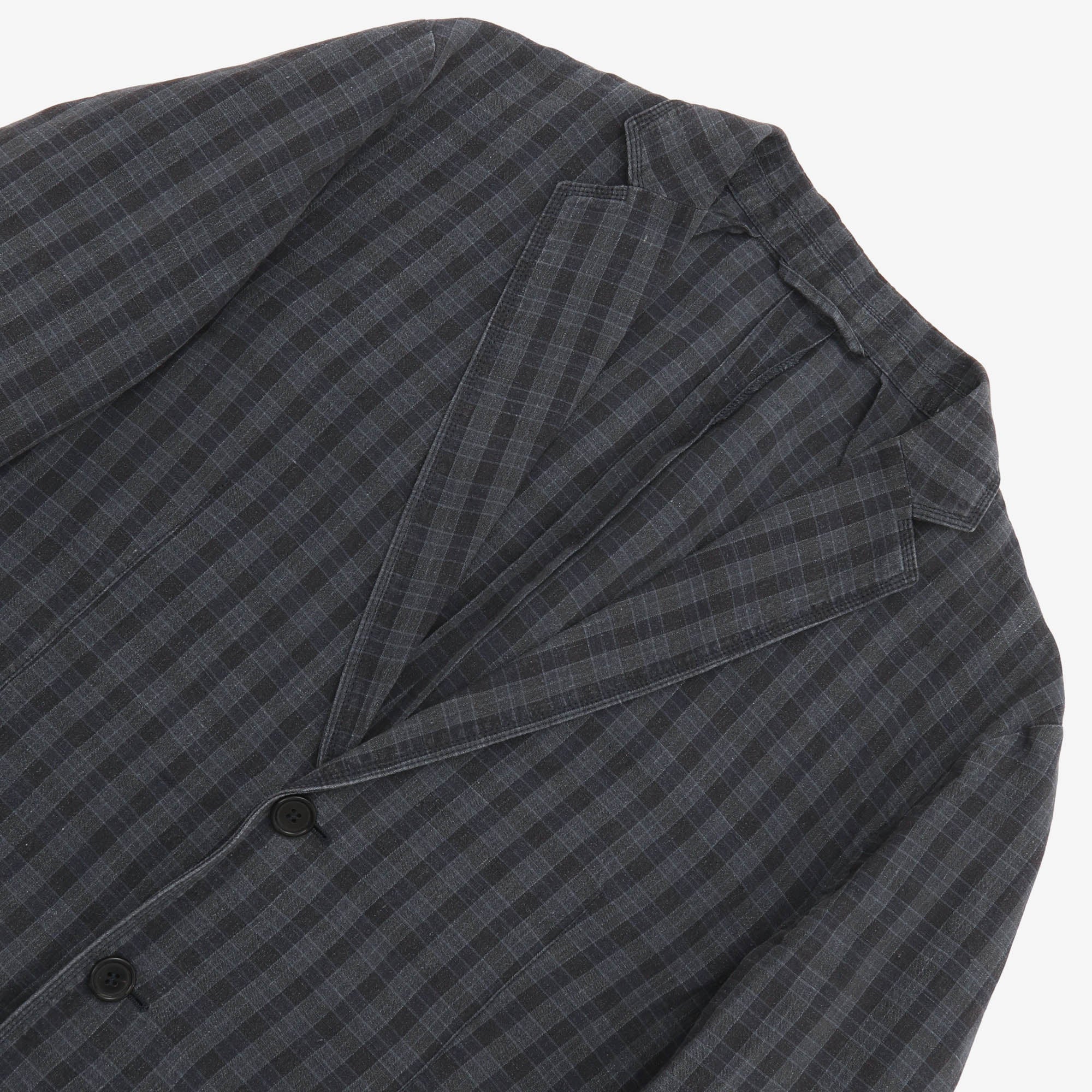 Linen Check Antibes Suit
