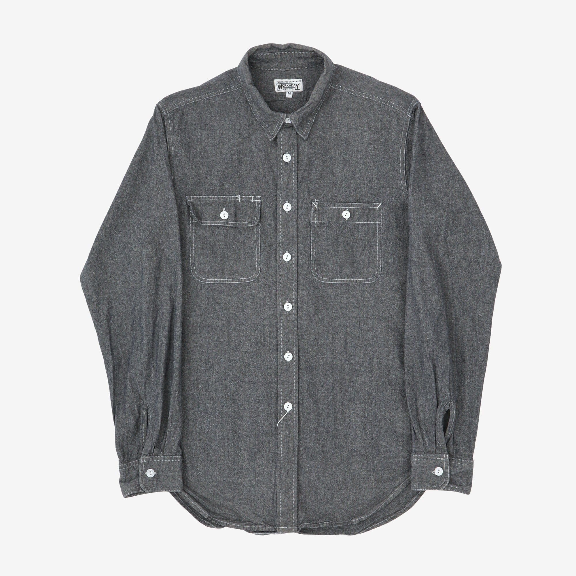 Workaday Chambray Utility Shirt