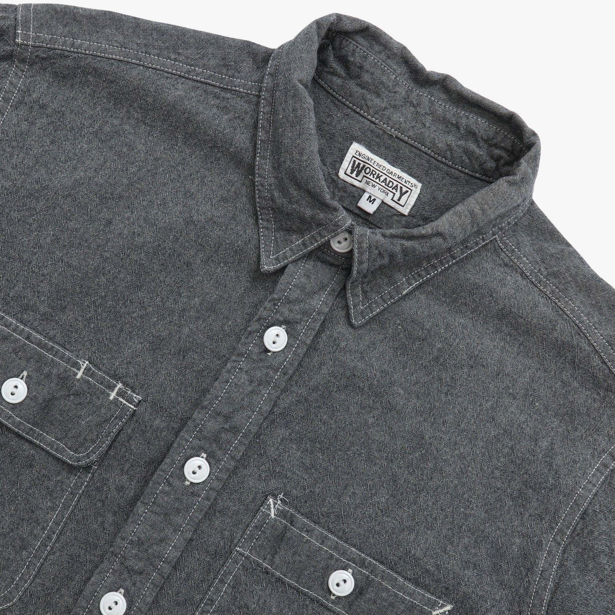 Workaday Chambray Utility Shirt