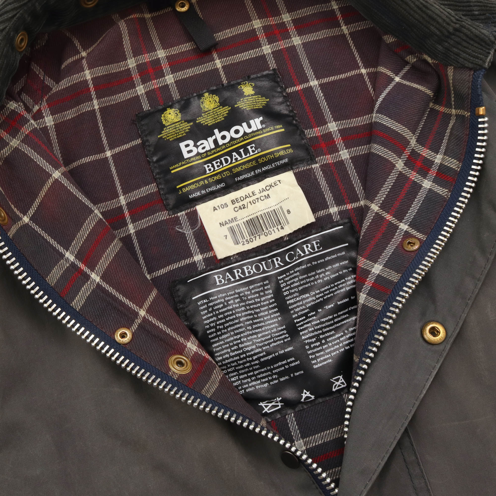 Vintage Bedale Wax Jacket