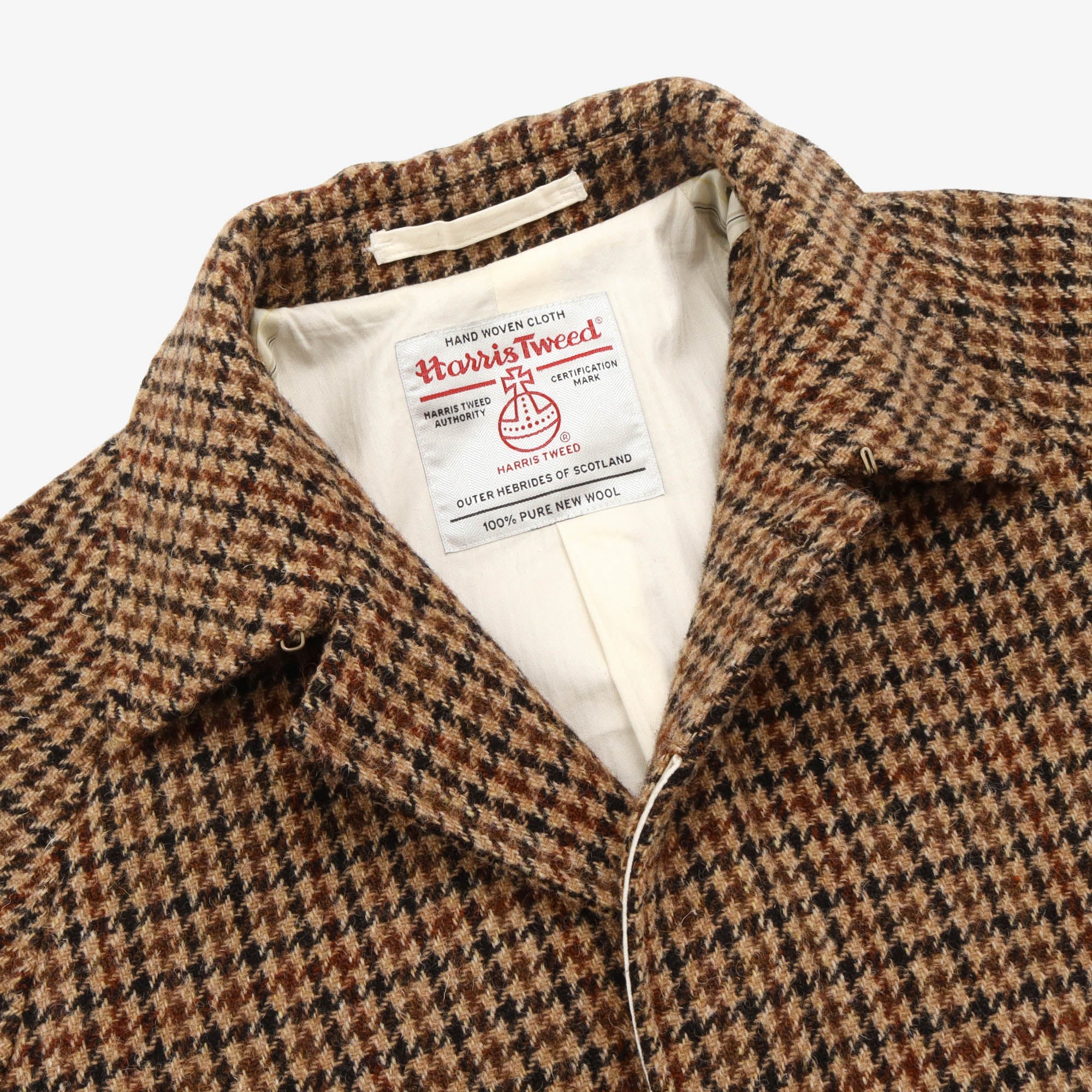 Harris Tweed Balmacaan Coat